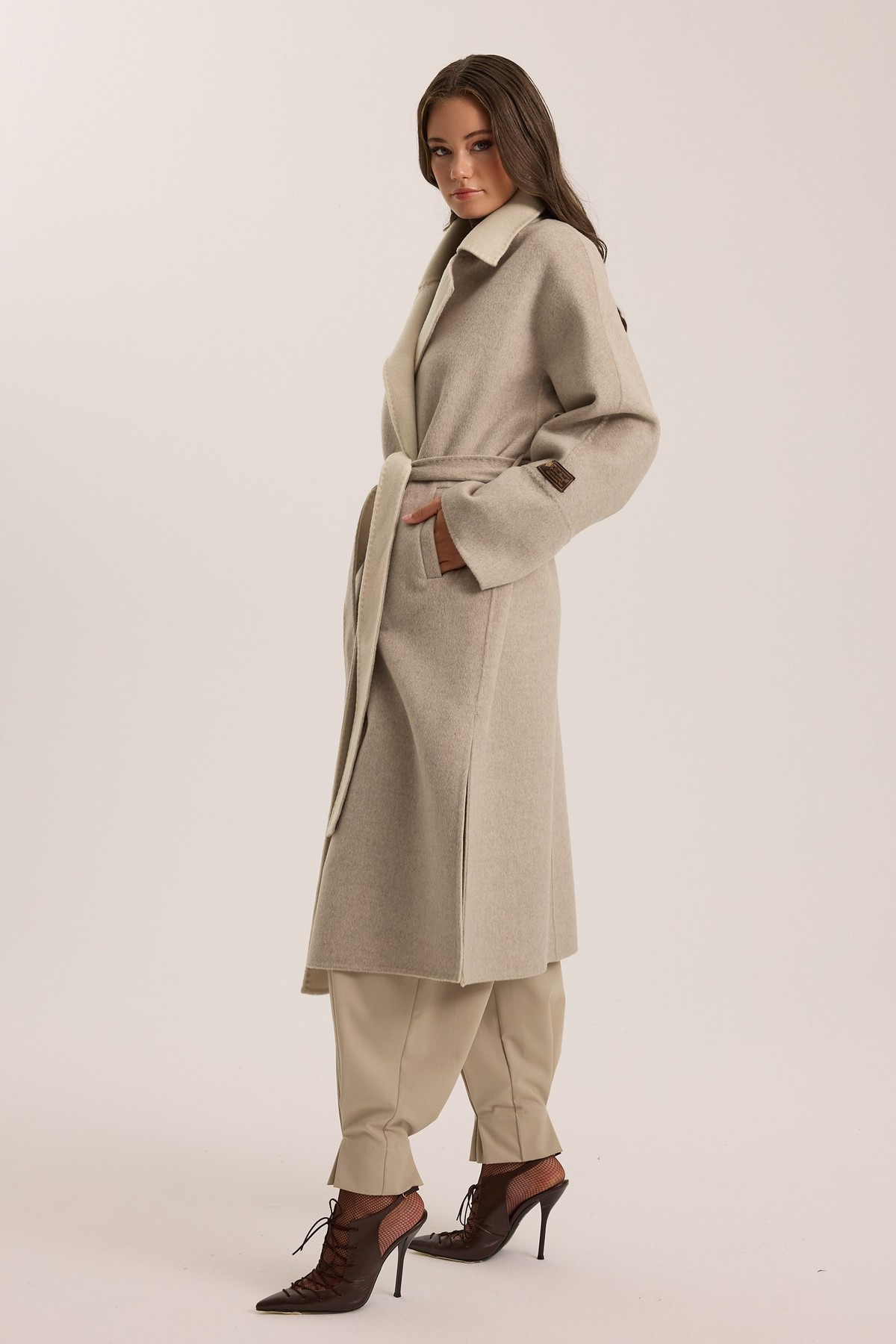 The From Coat Light Beige