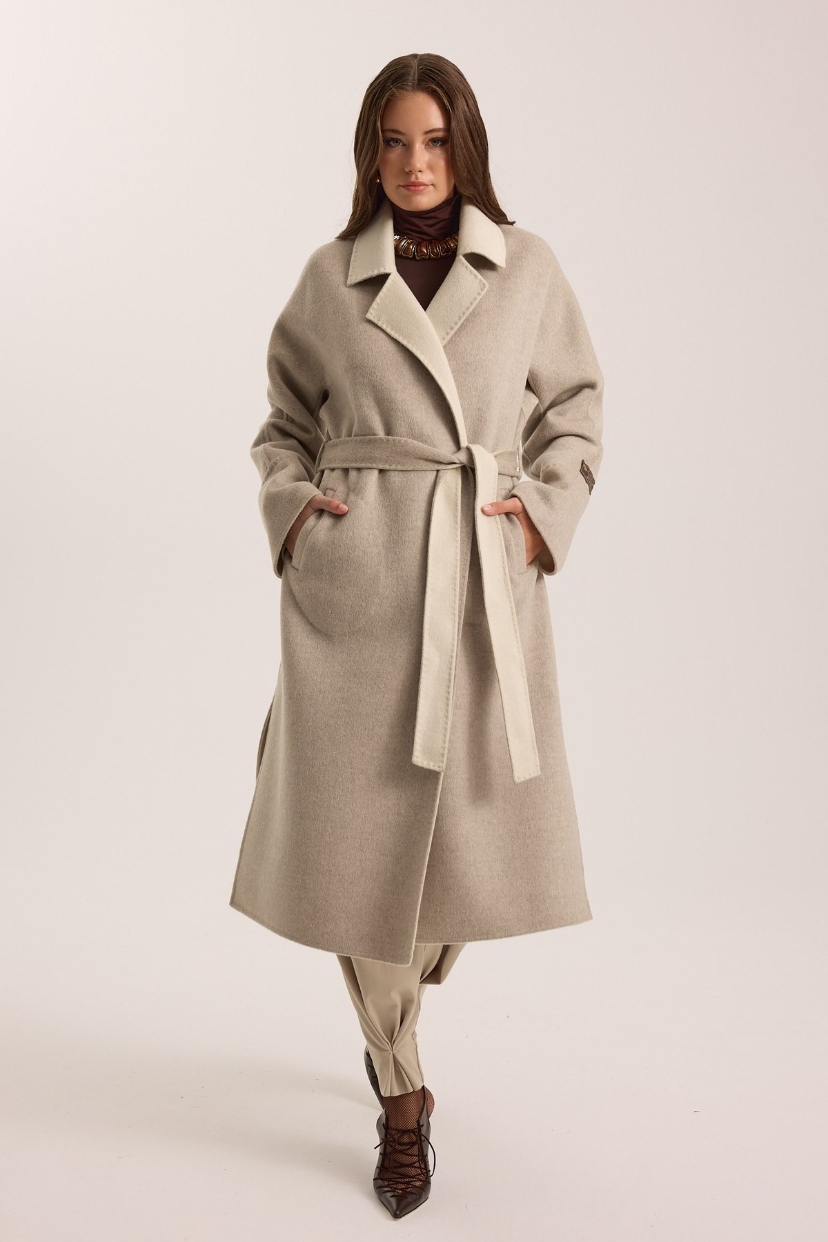 The From Coat Light Beige