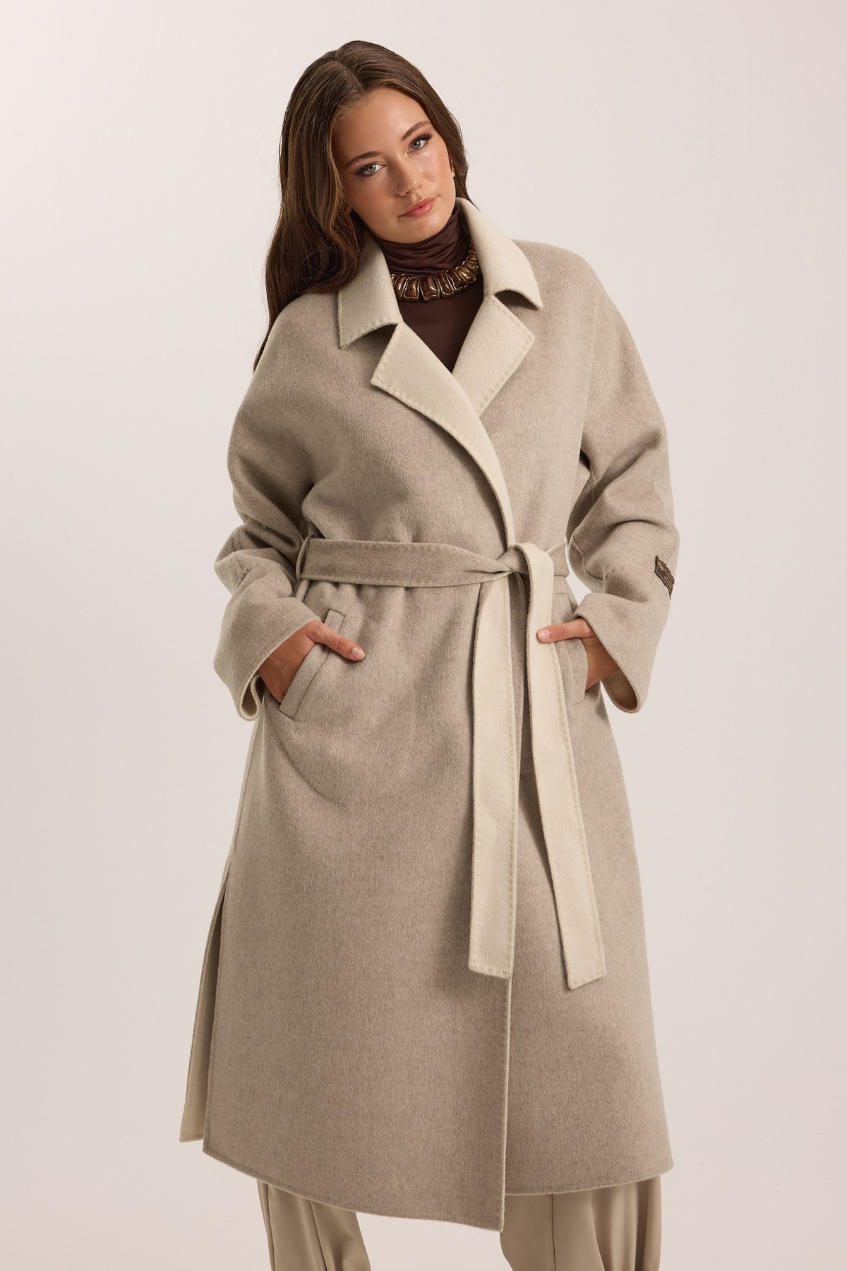 The From Coat Light Beige