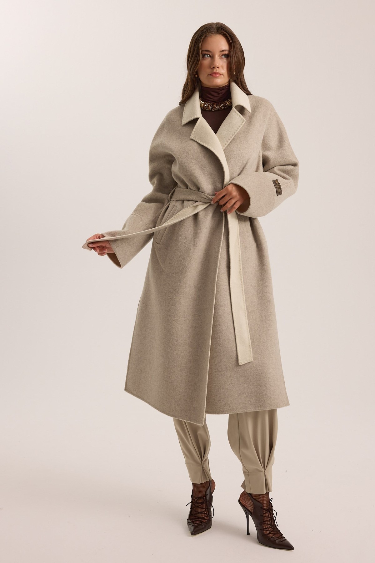 The From Coat Light Beige