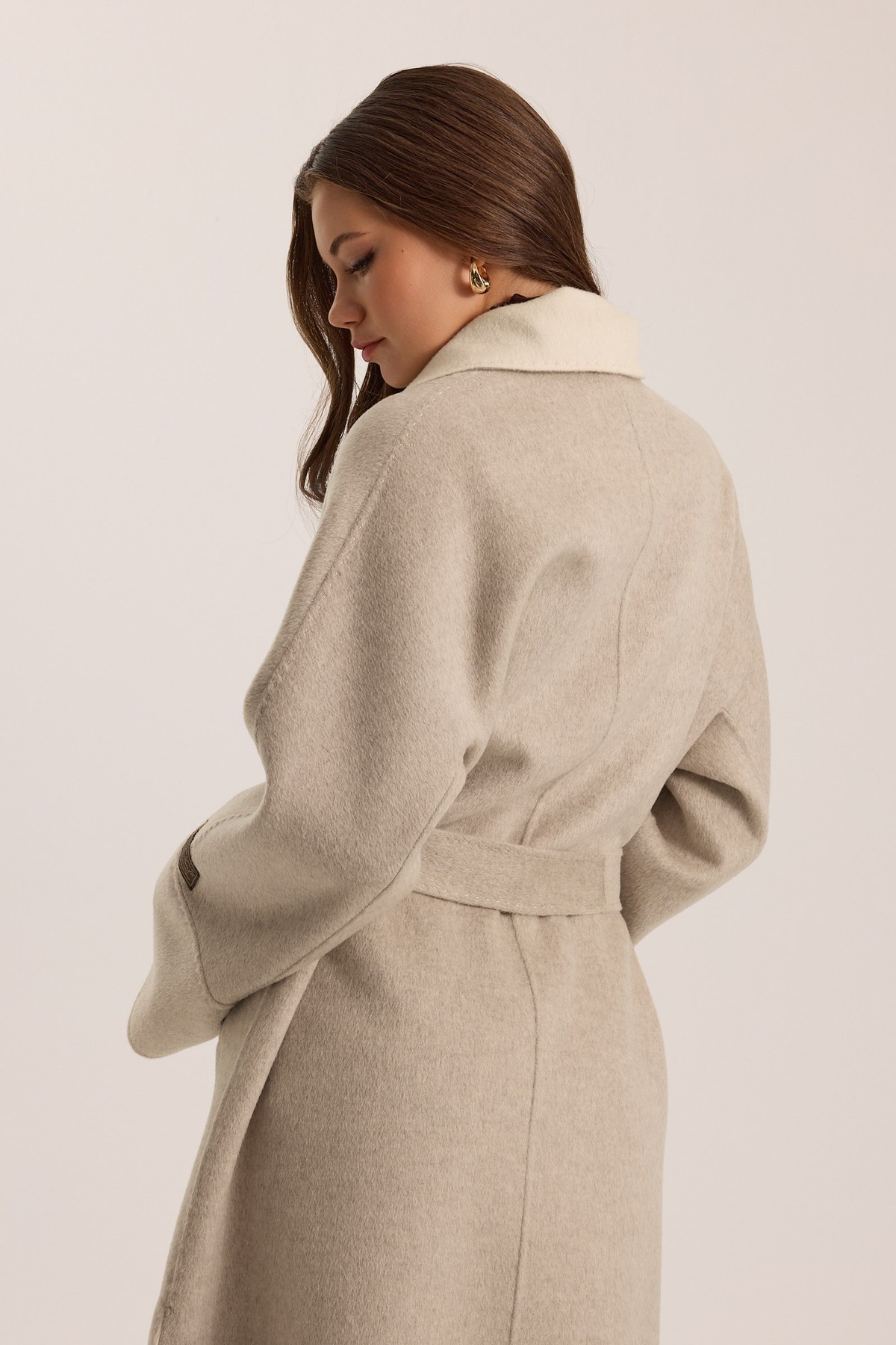 The From Coat Light Beige
