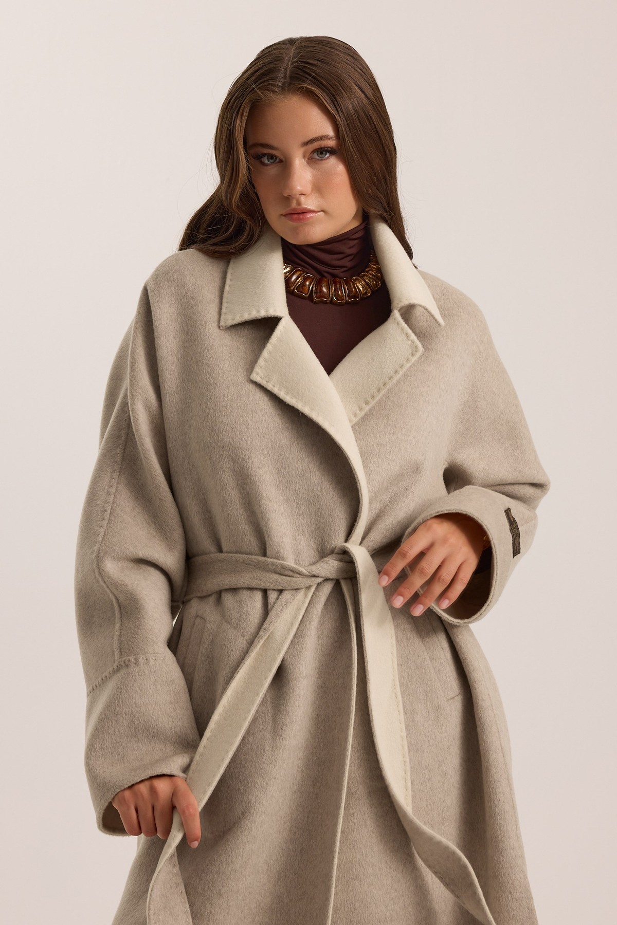 The From Coat Light Beige