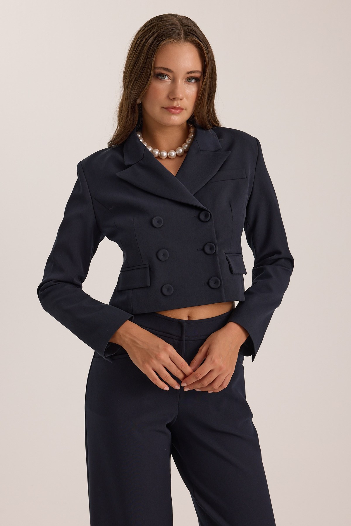 The Icon Blazer Dark Blue