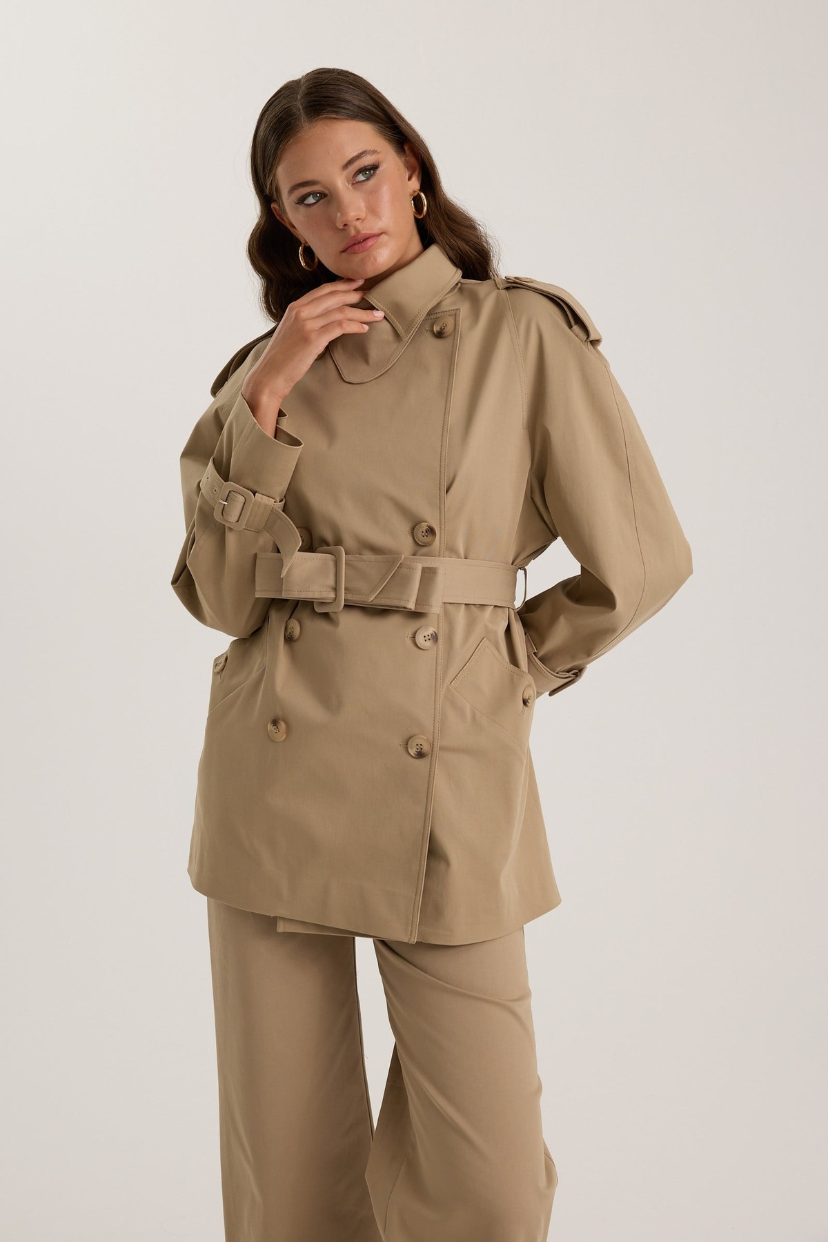 The Icon Trenchcoat Beige