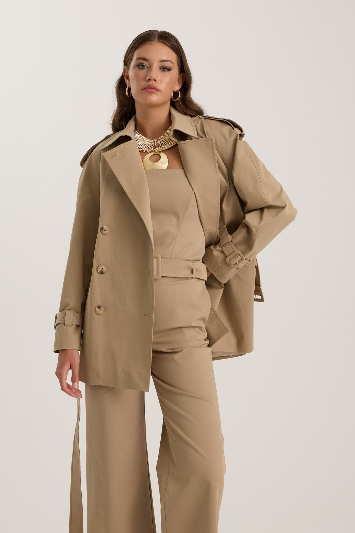 The Icon Trenchcoat Beige