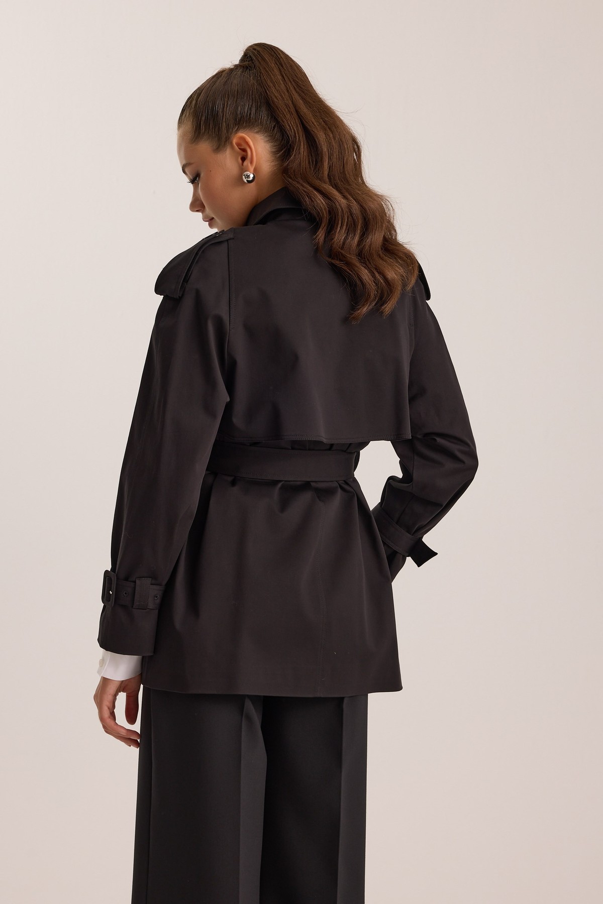 The Icon Trenchcoat Black