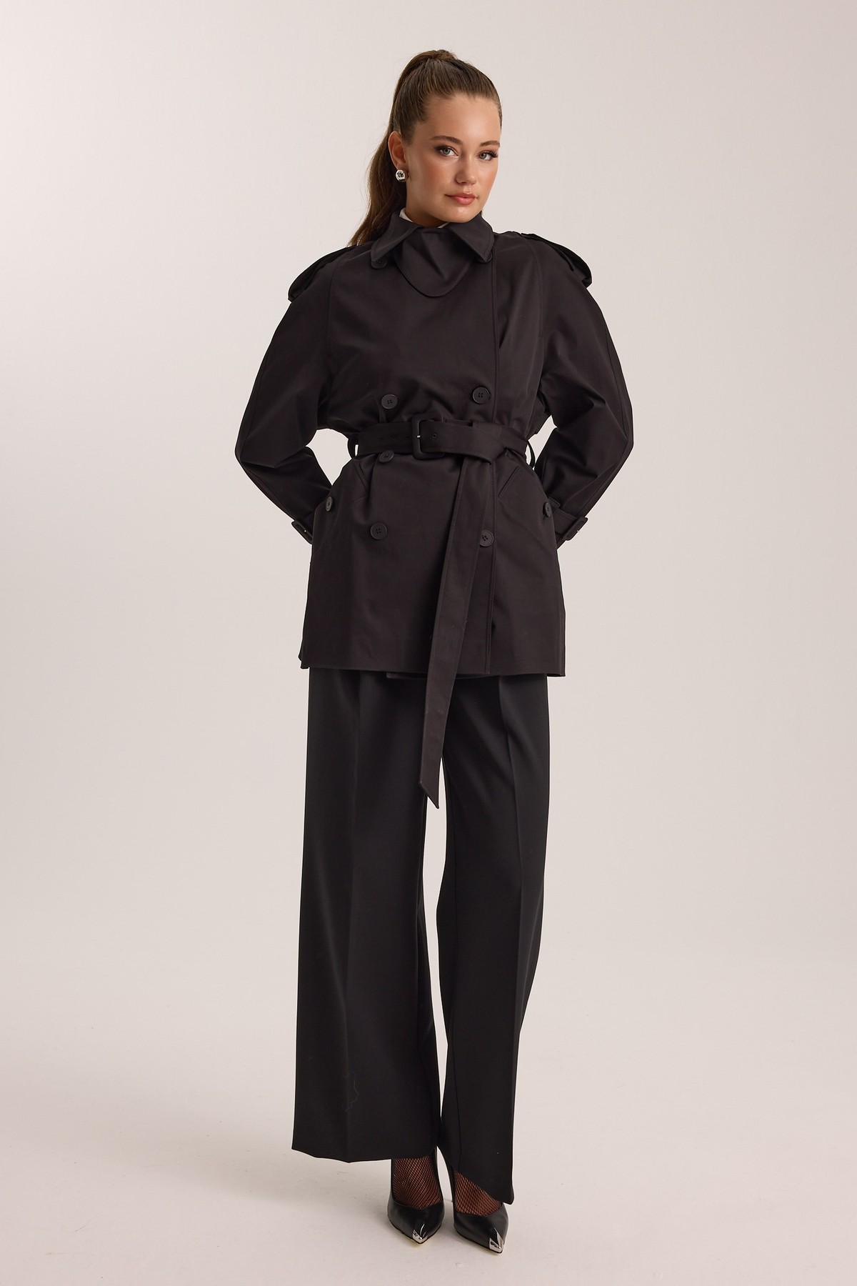 The Icon Trenchcoat Black