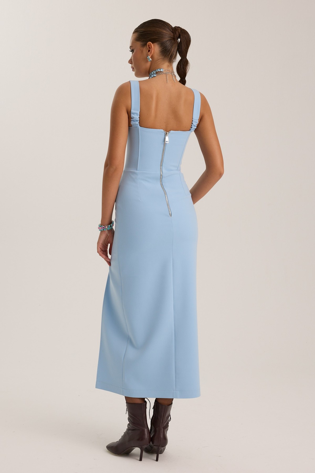 The Idol Dress Baby Blue
