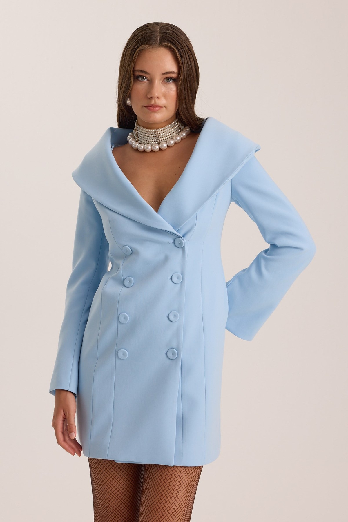 The Lady Di Dress Blue