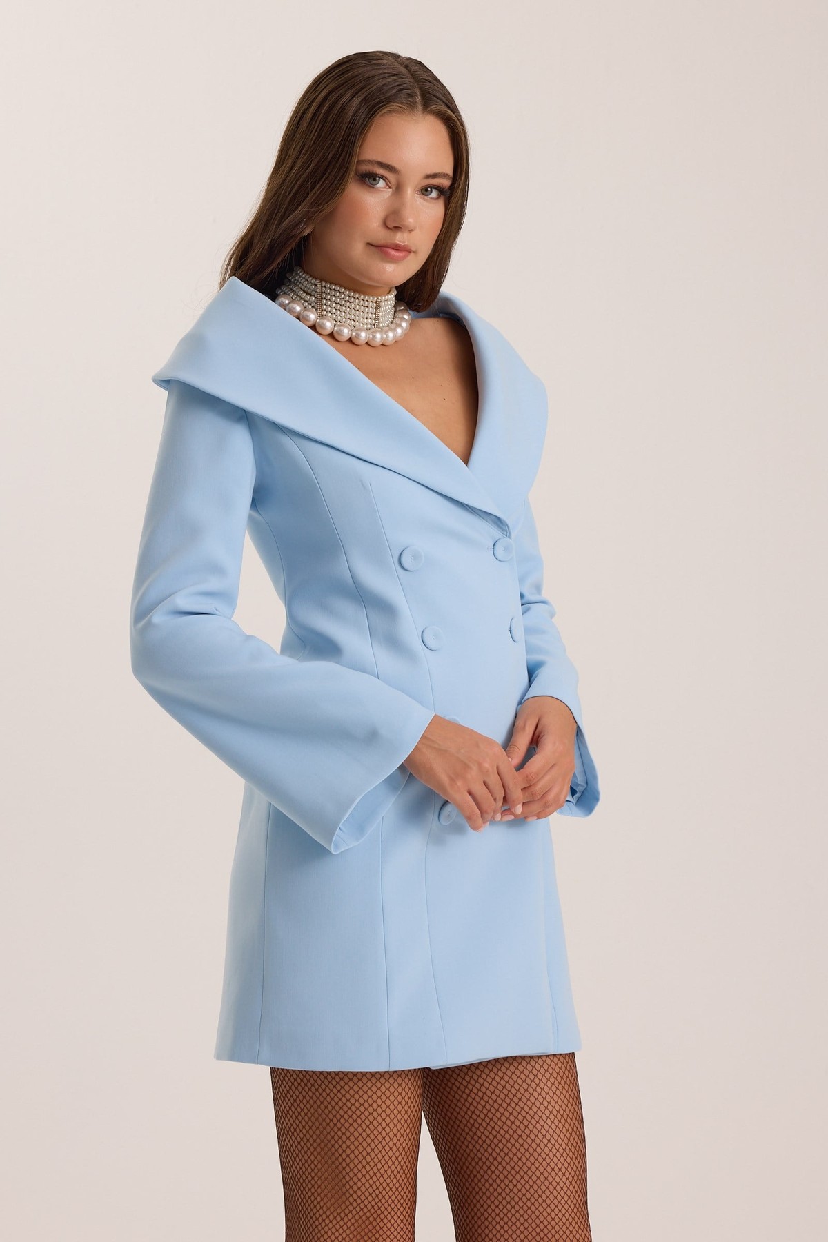The Lady Di Dress Blue