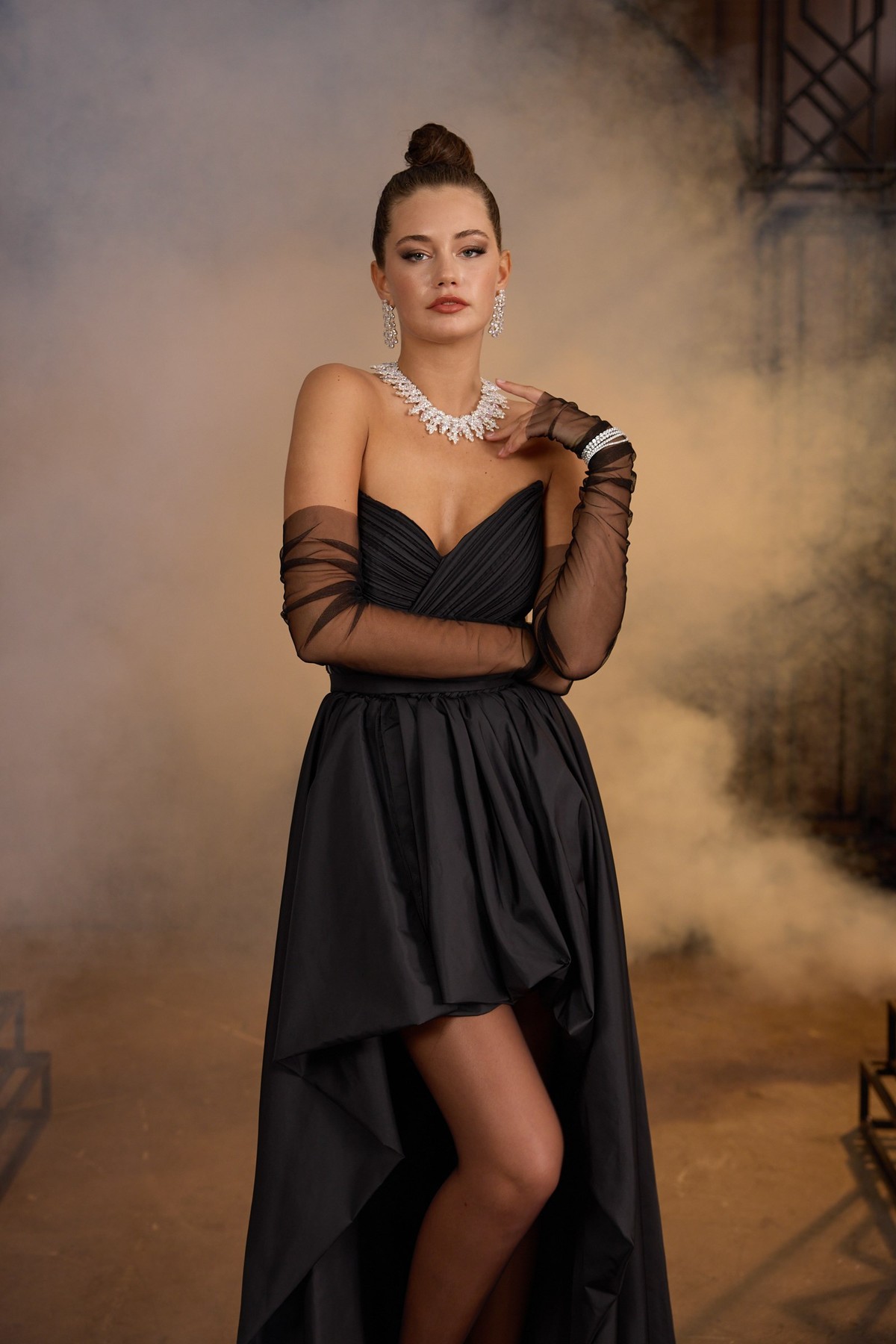 The Opera Dress Black