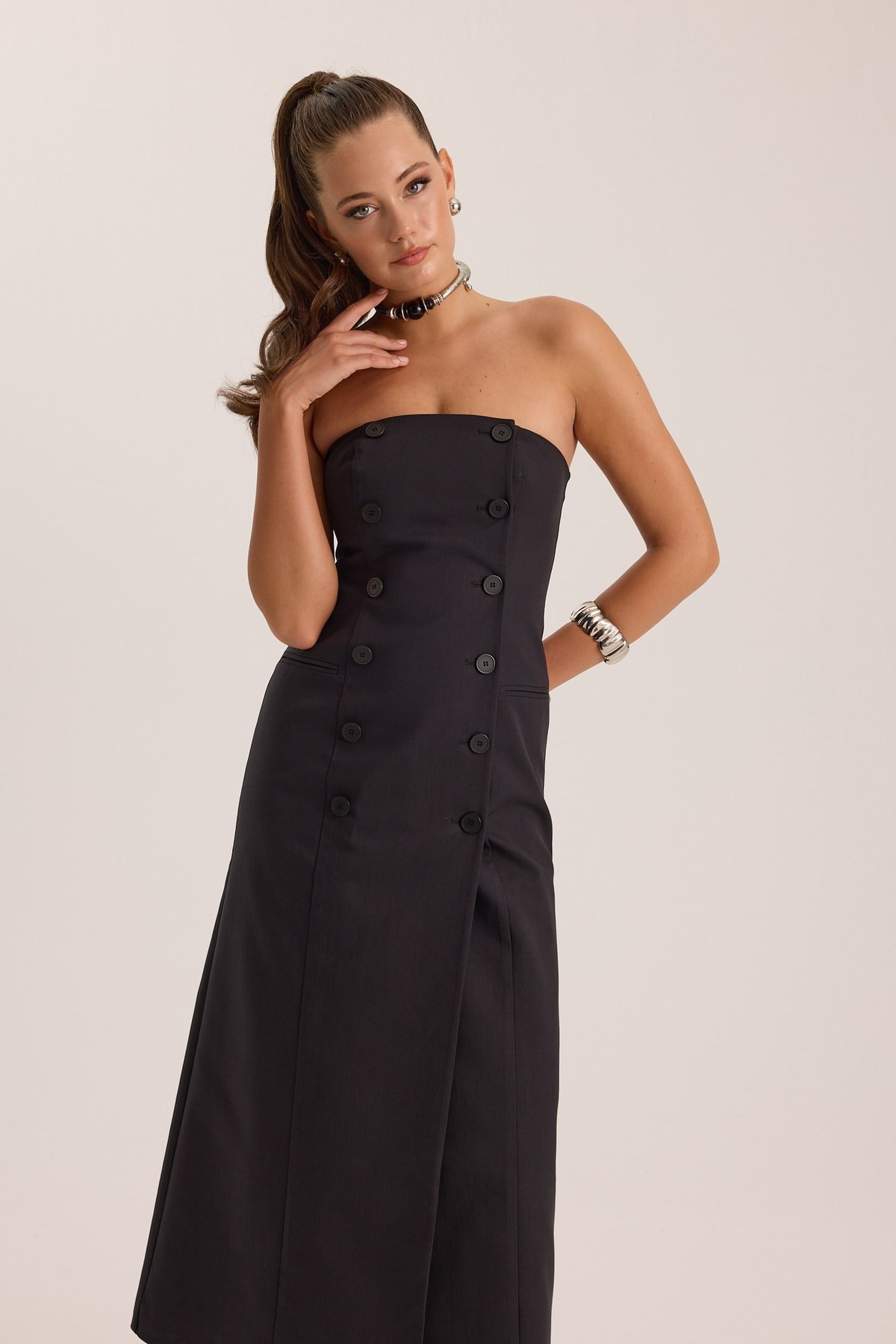 The Prestige Maxi Dress Black