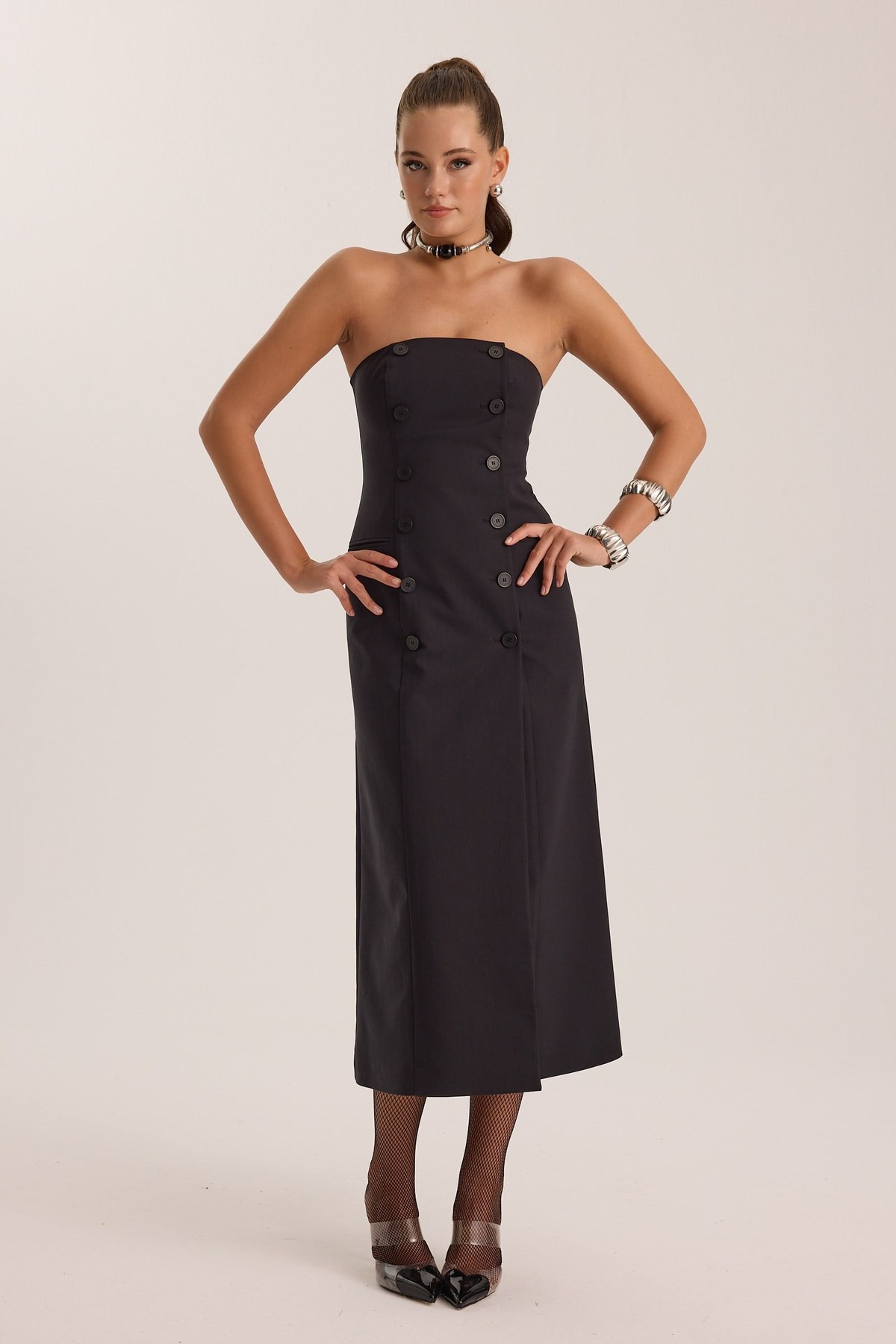 The Prestige Maxi Dress Black