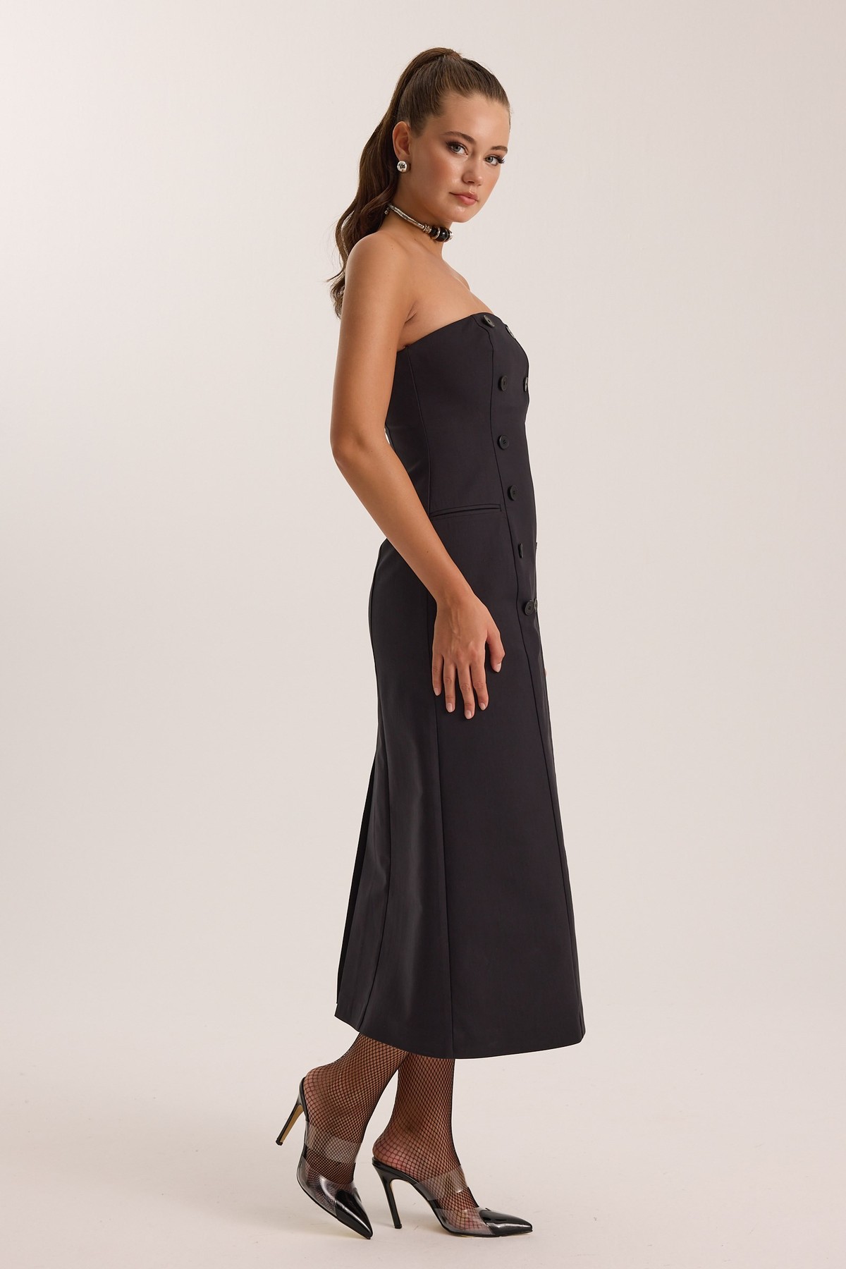 The Prestige Maxi Dress Black