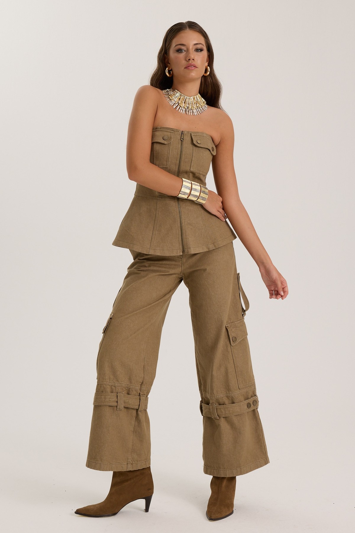The Rebel Denim Pant Tint Mink