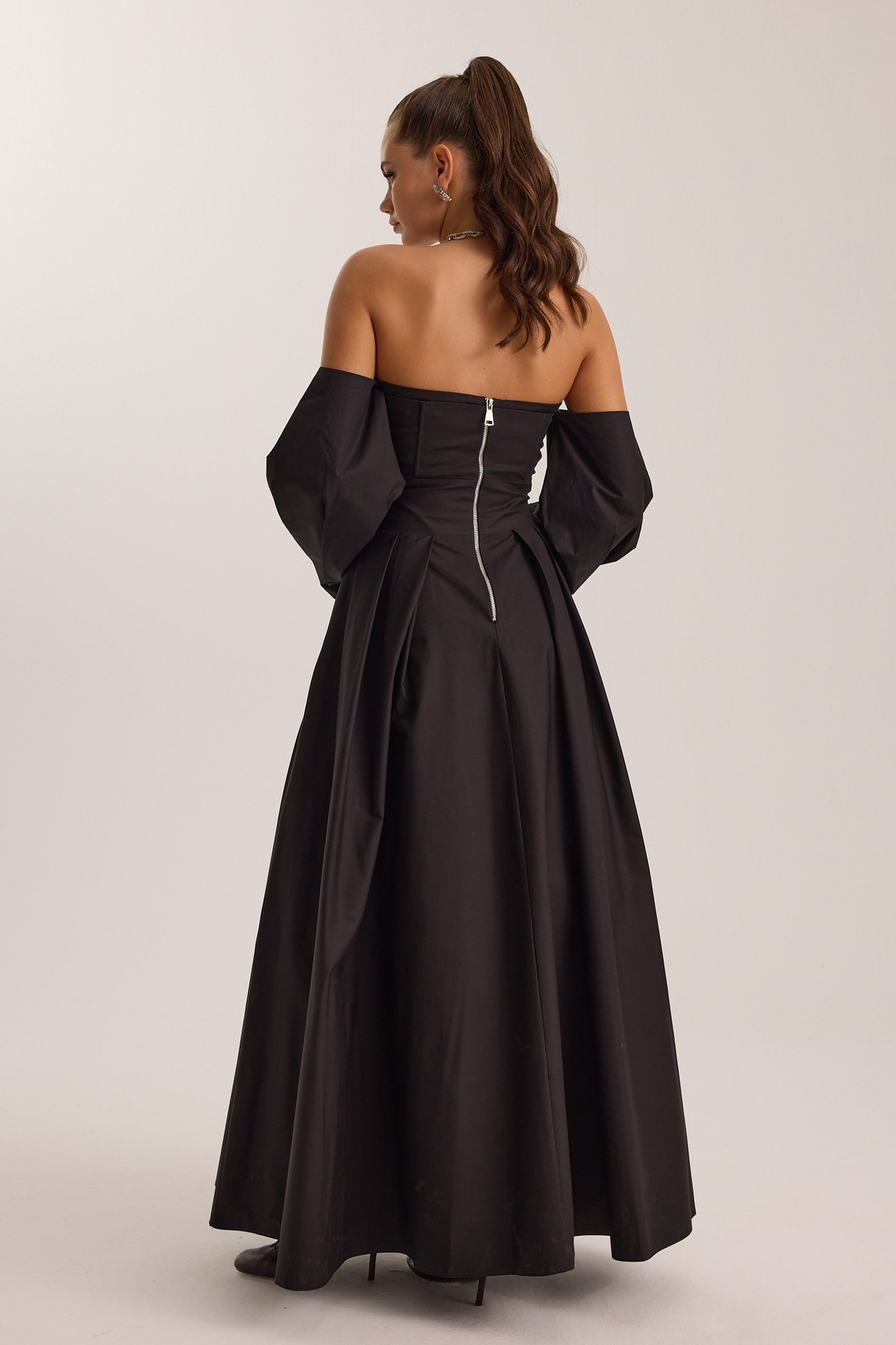 The Reform Iconic Maxi Dress Black