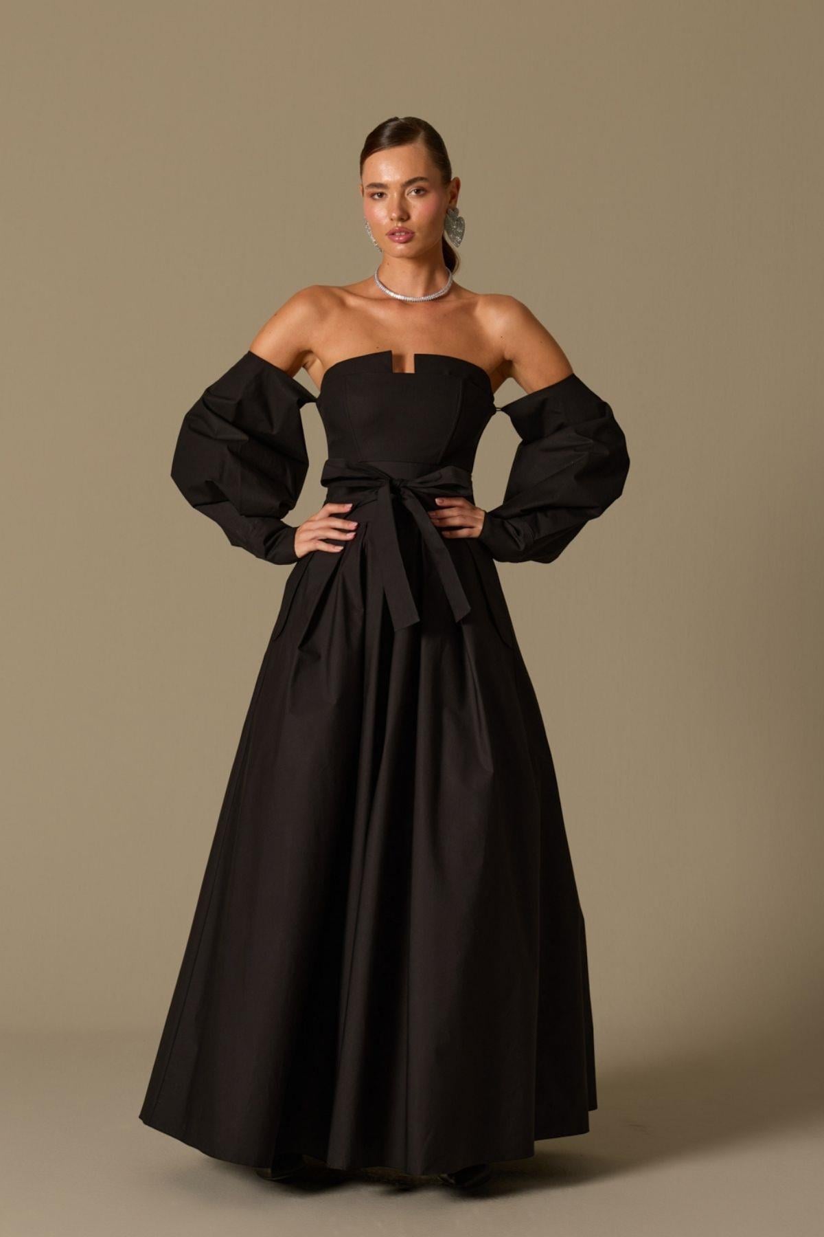 The Reform Maxi Dress Black