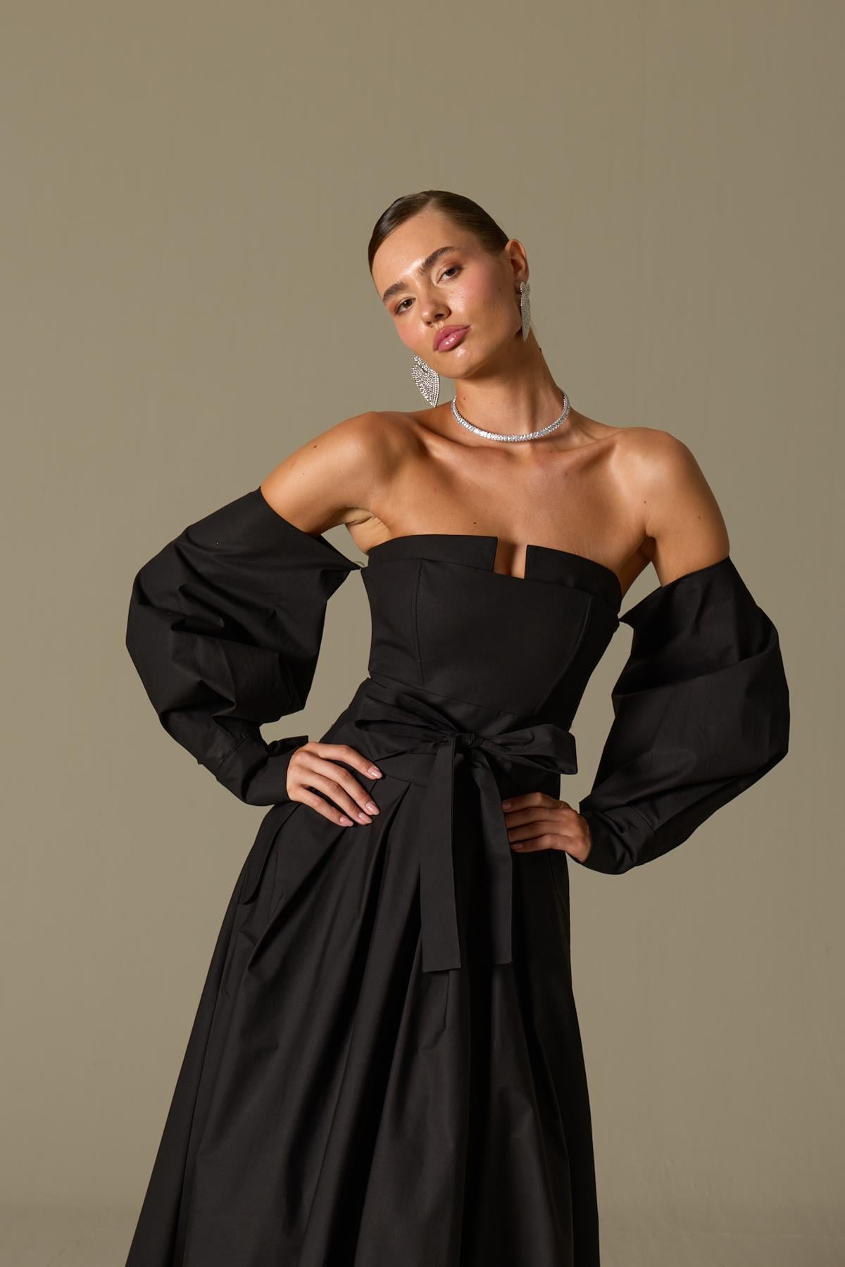 The Reform Maxi Dress Black