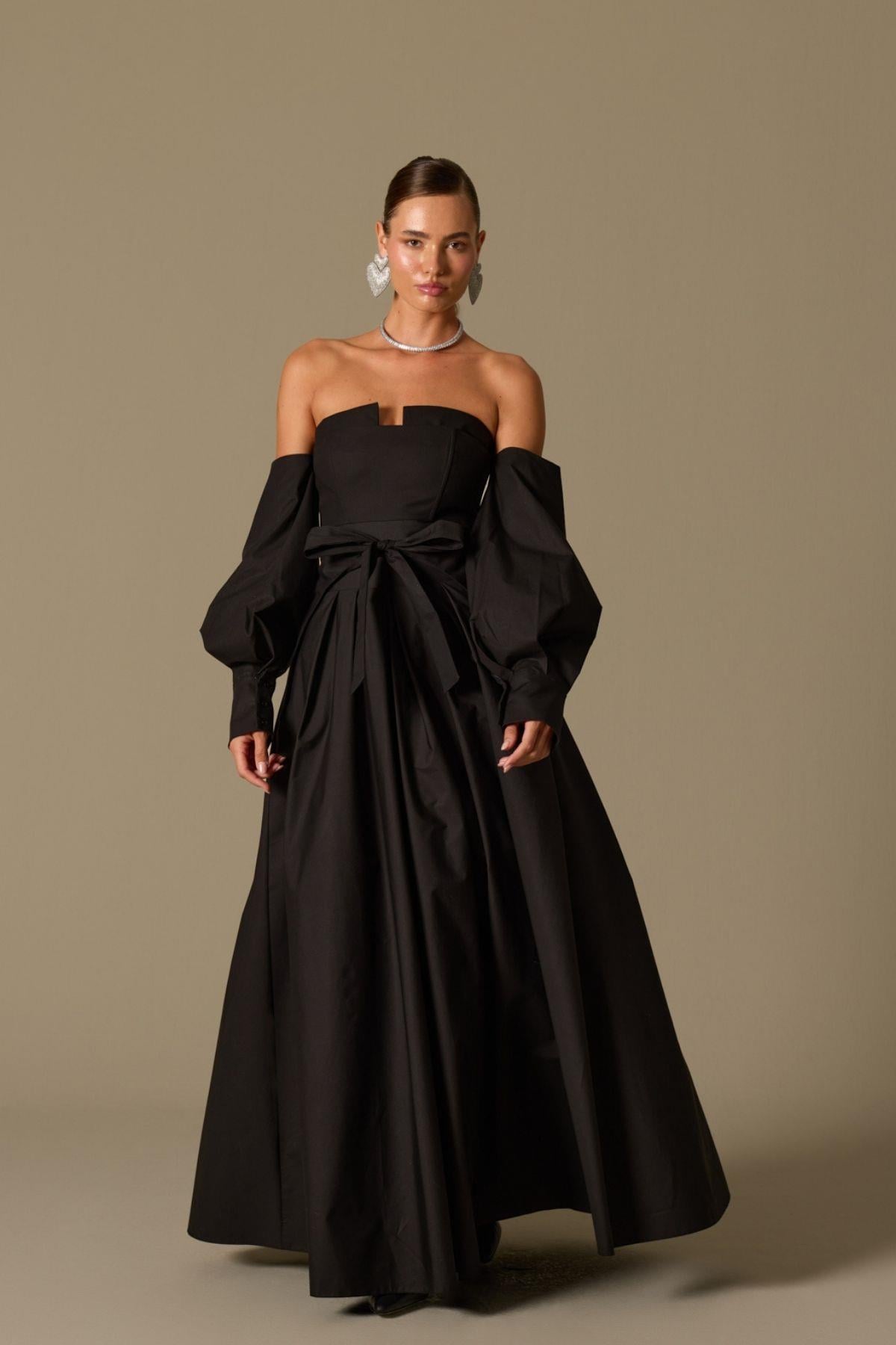 The Reform Maxi Dress Black