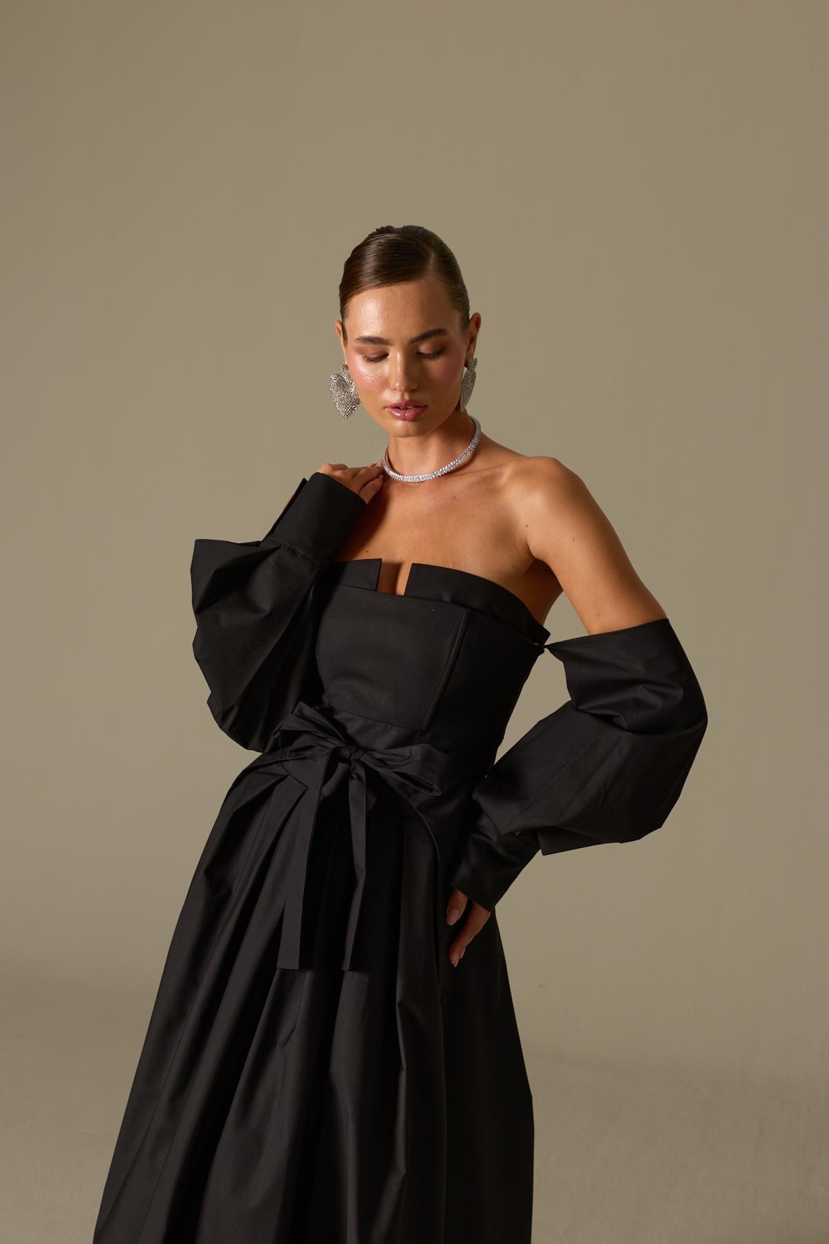 The Reform Maxi Dress Black