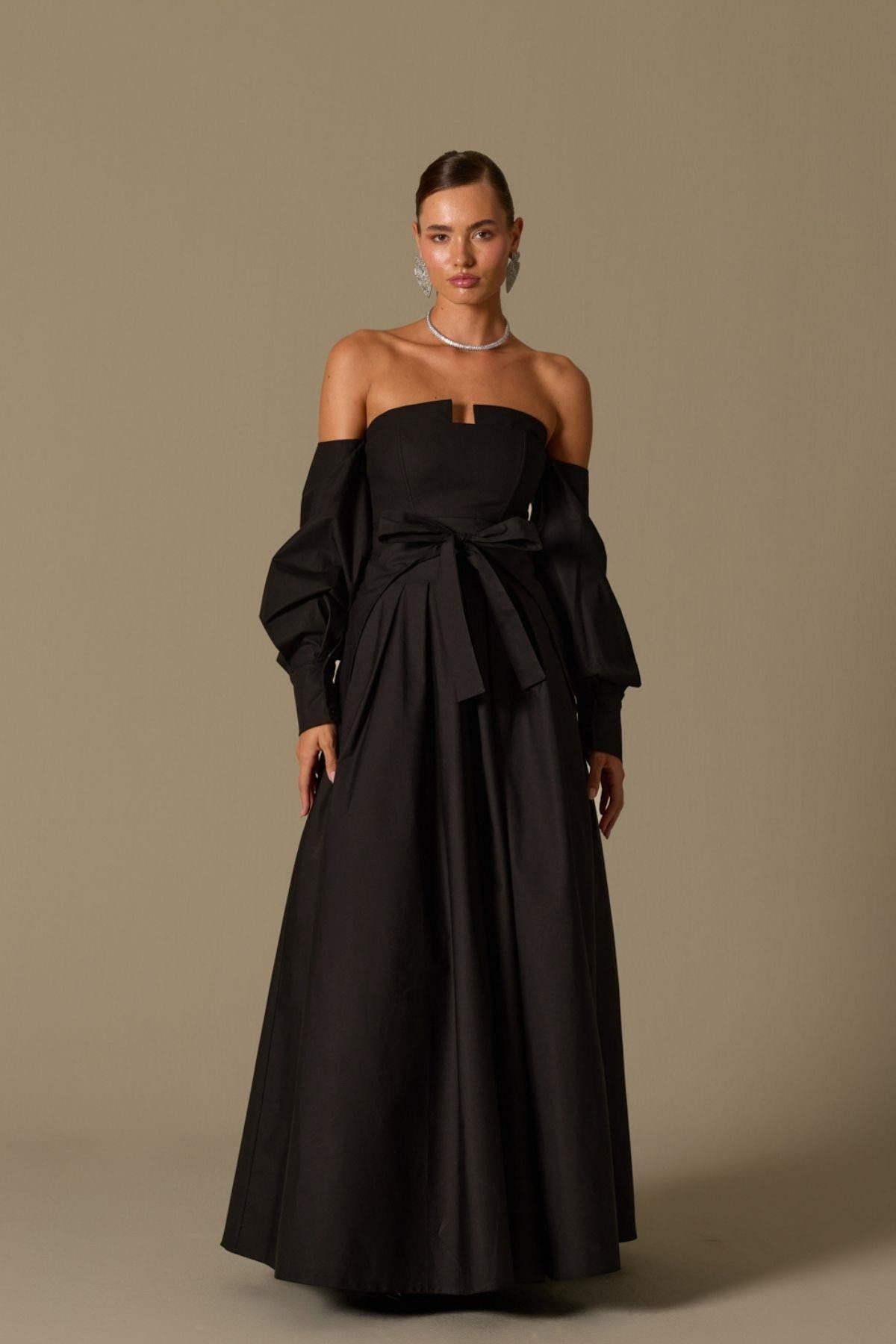 The Reform Maxi Dress Black