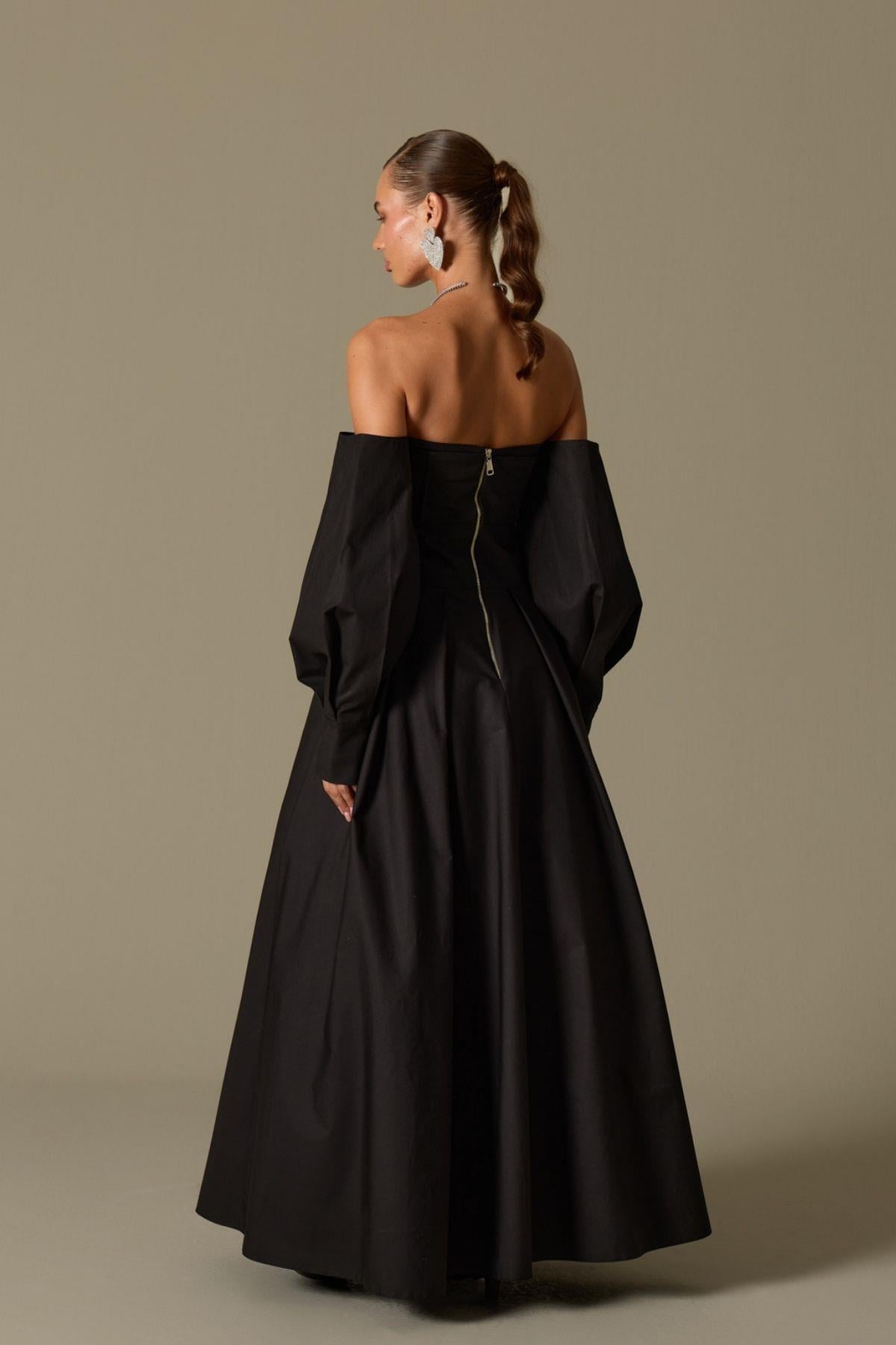 The Reform Maxi Dress Black