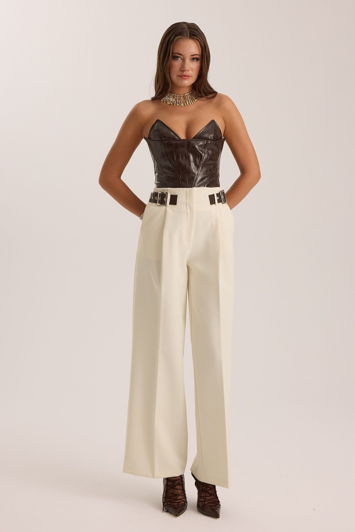 The Shift Pant Ecru