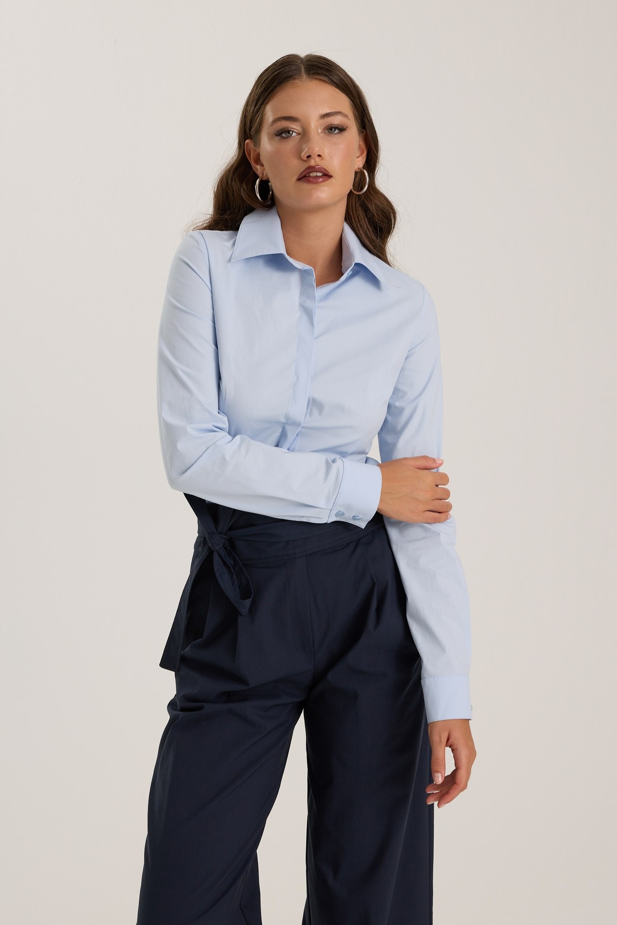 The Slim Shirt Blue