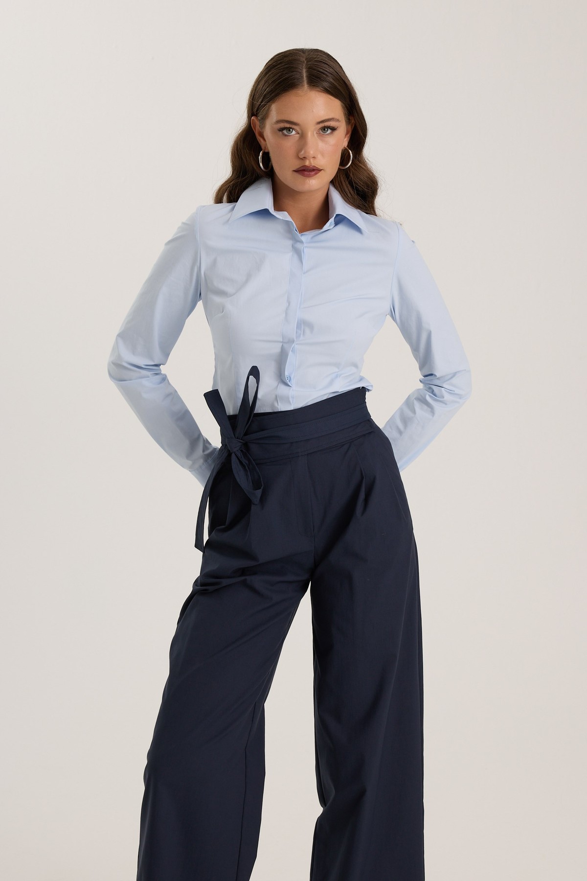 The Slim Shirt Blue