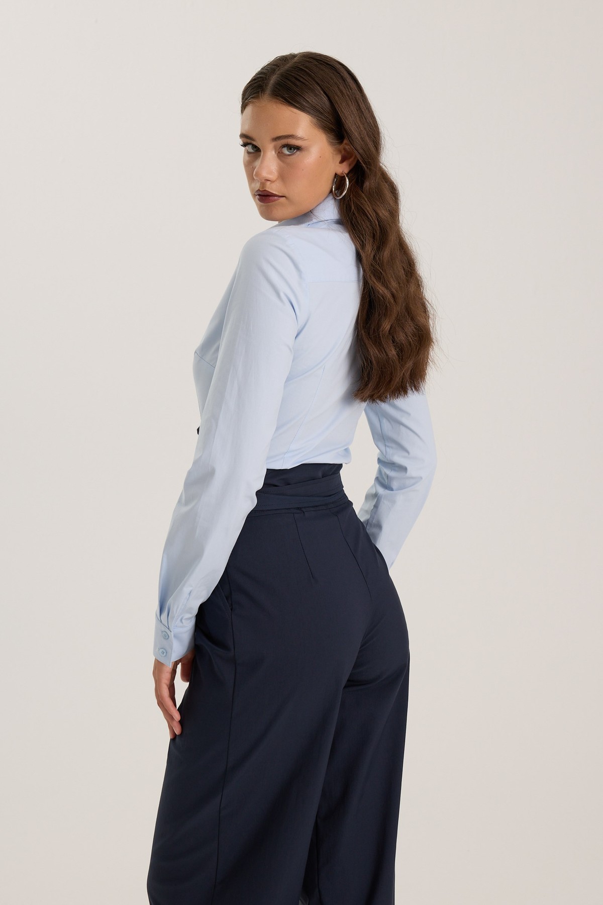 The Slim Shirt Blue