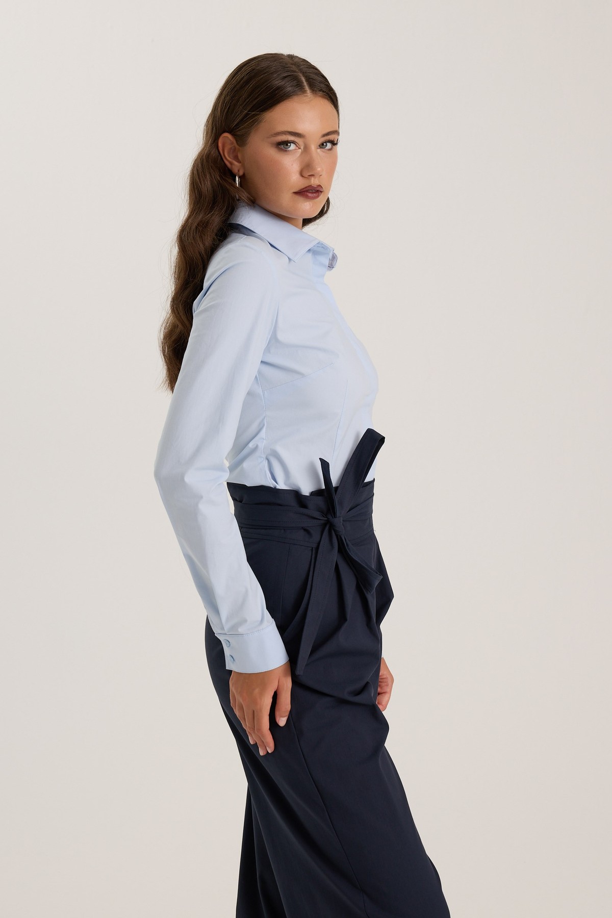 The Slim Shirt Blue