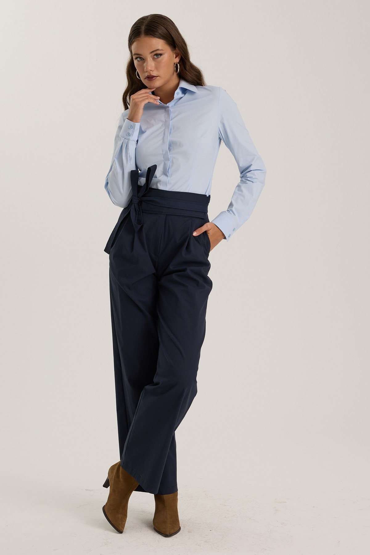 The Slim Shirt Blue
