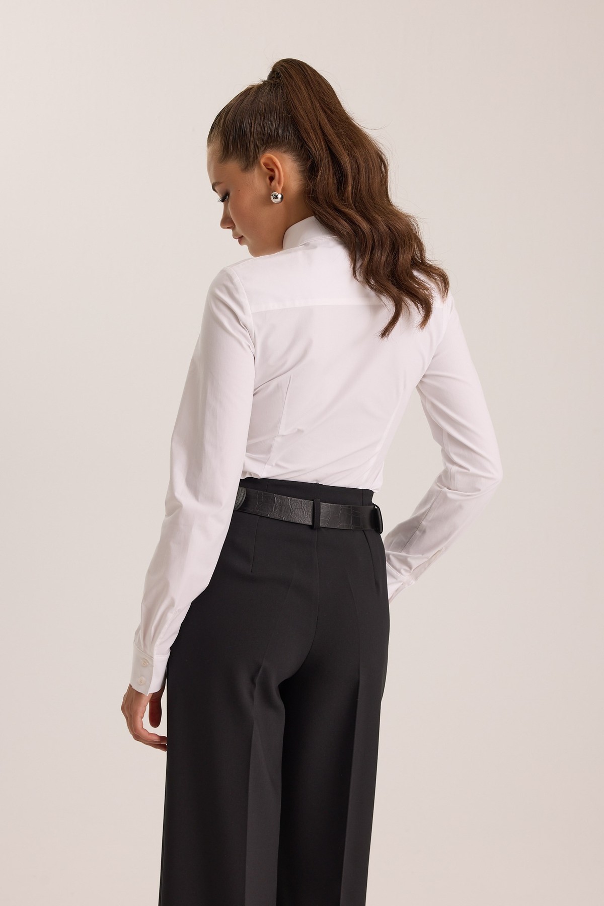The Slim Shirt White