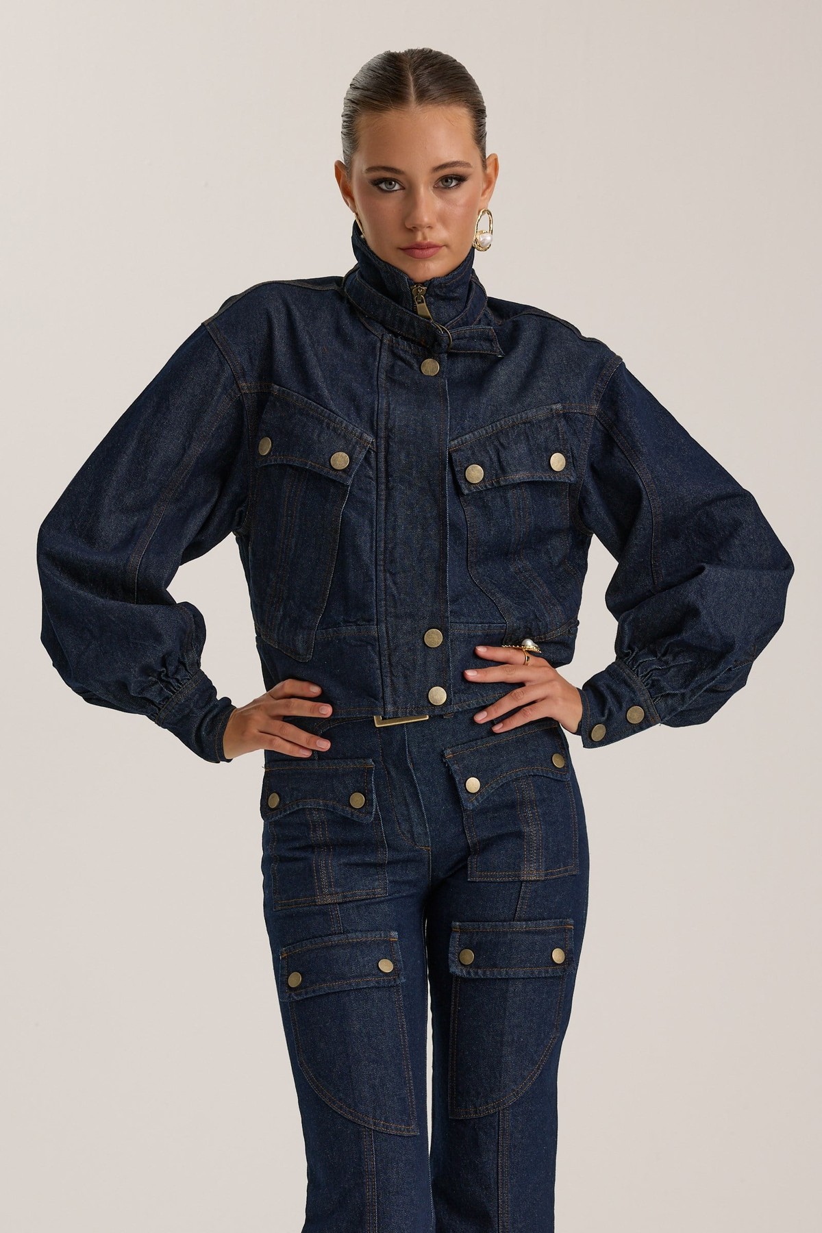 The Stand Denim Jacket DARK BLUE