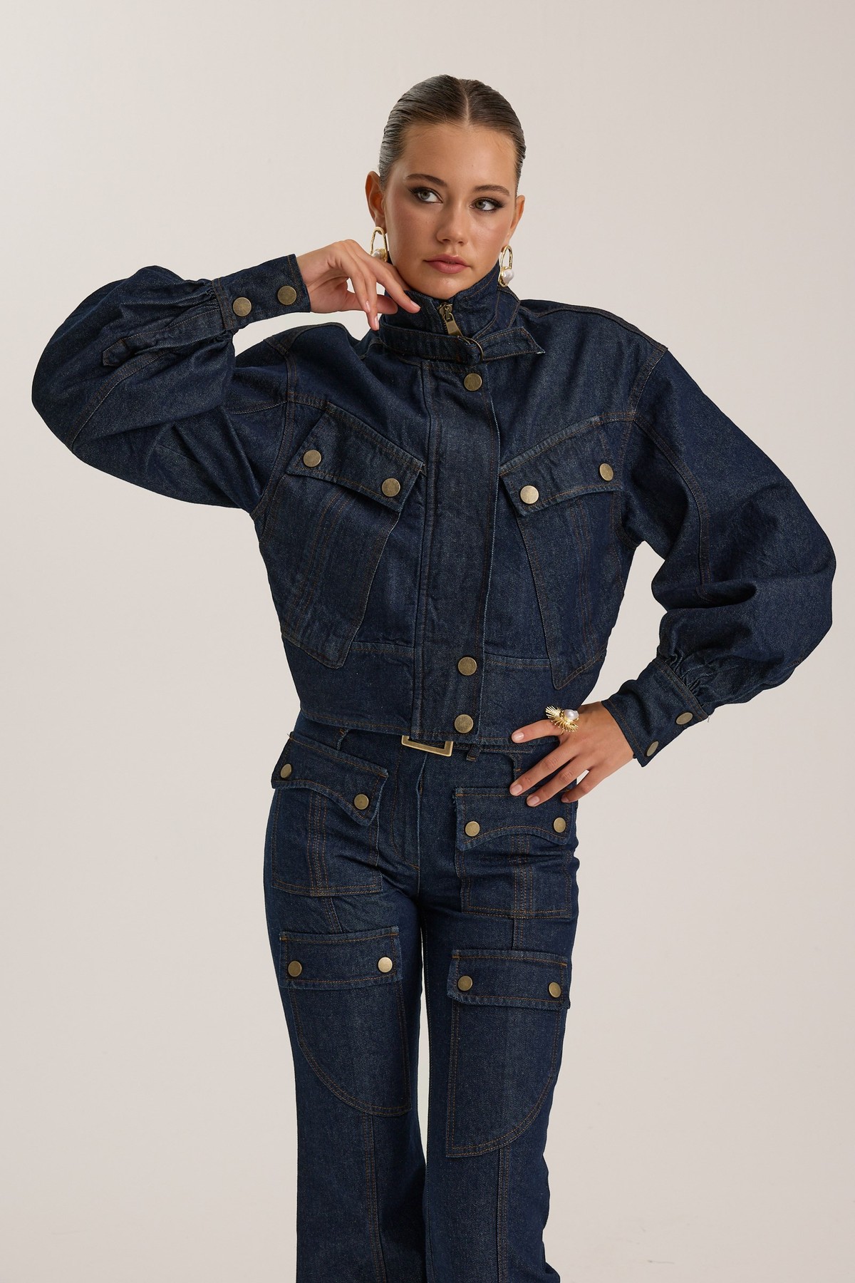 The Stand Denim Jacket DARK BLUE