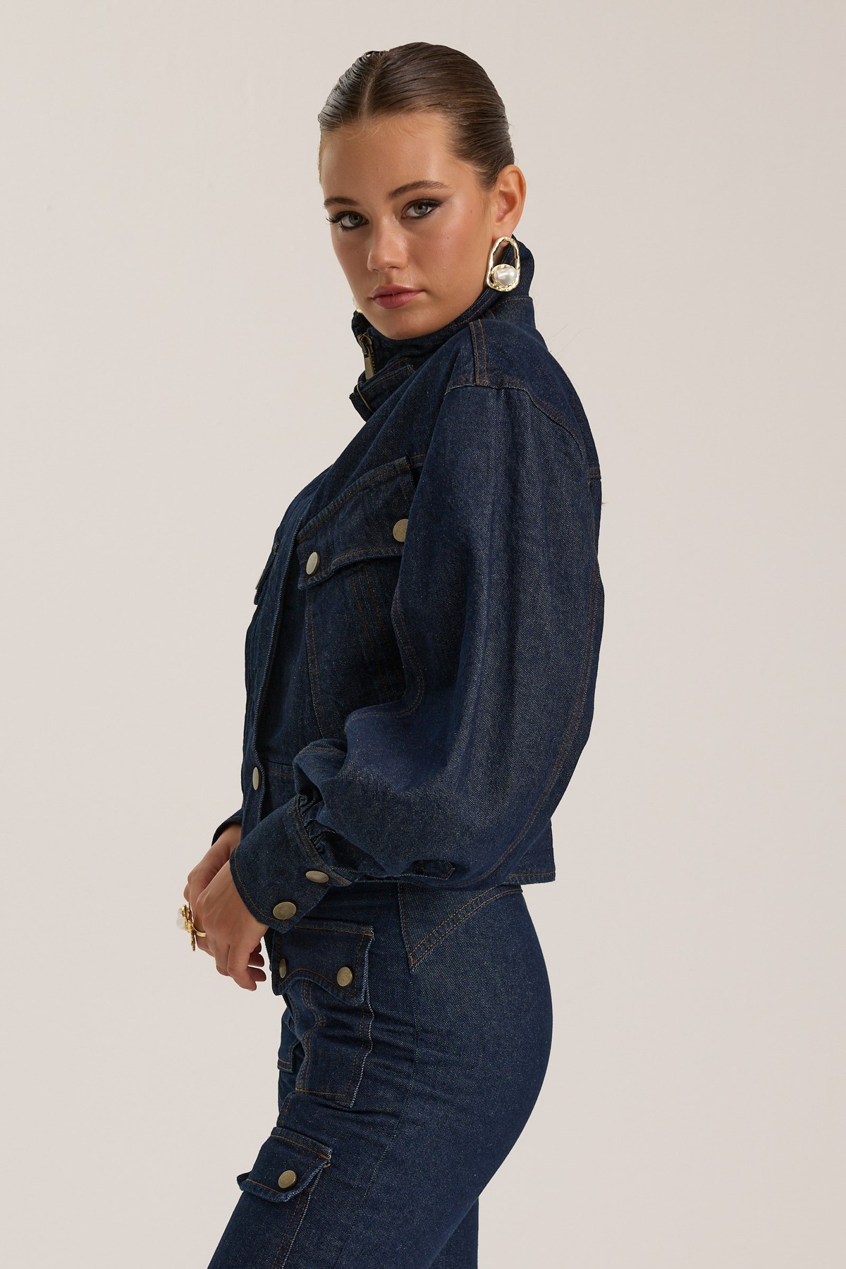 The Stand Denim Jacket DARK BLUE