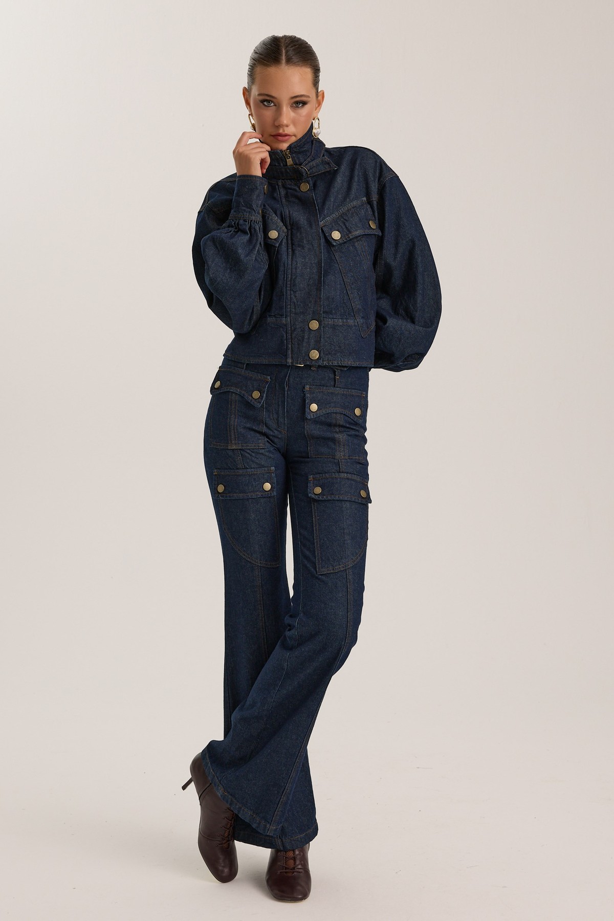 The Stand Denim Jacket DARK BLUE