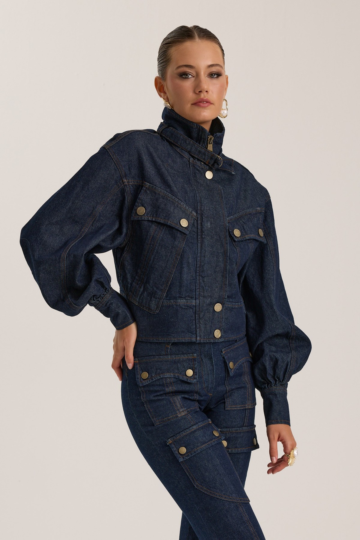 The Stand Denim Jacket DARK BLUE