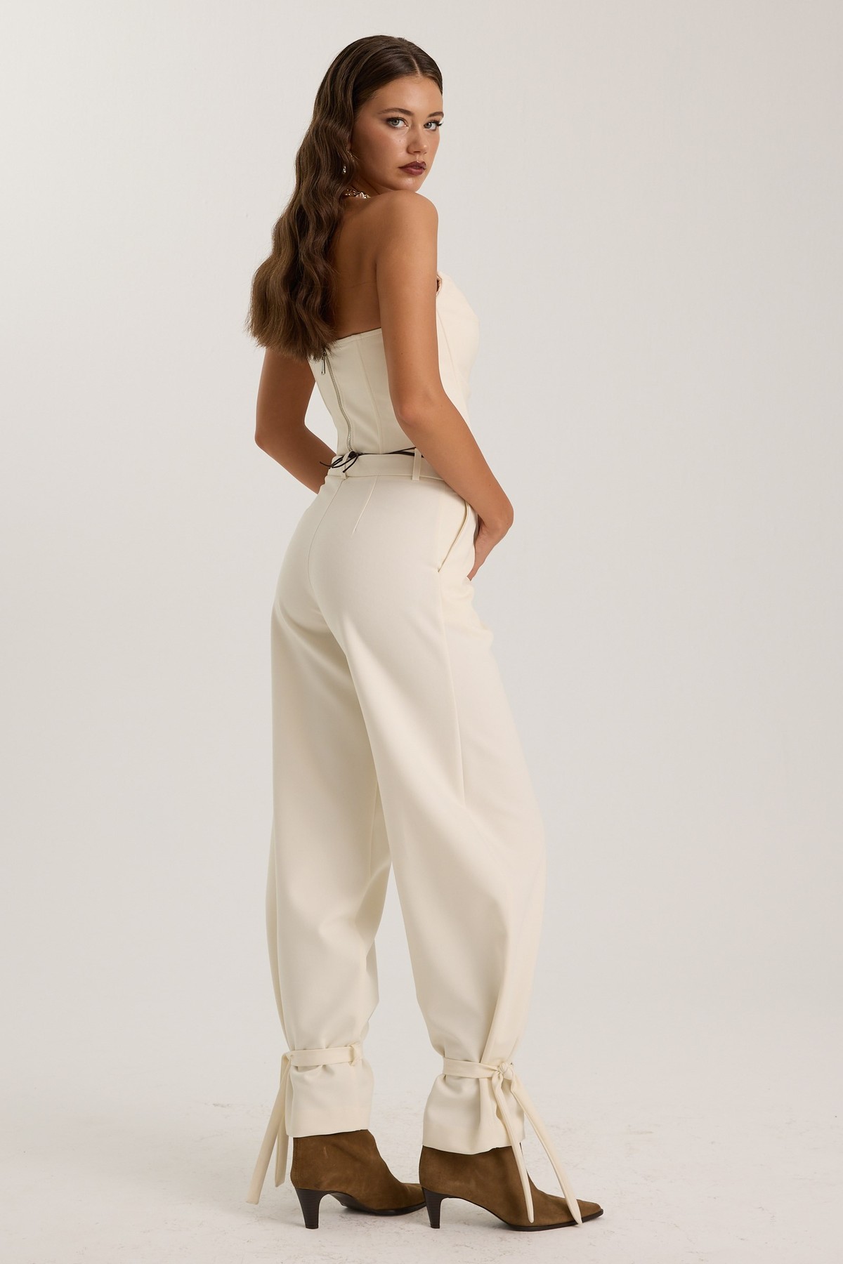 The Statement Pant Ecru