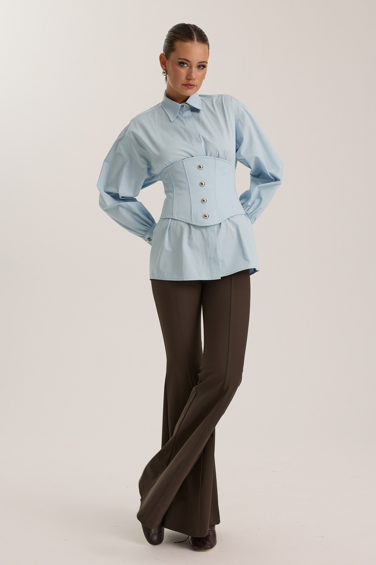 The Structure Shirt Blue