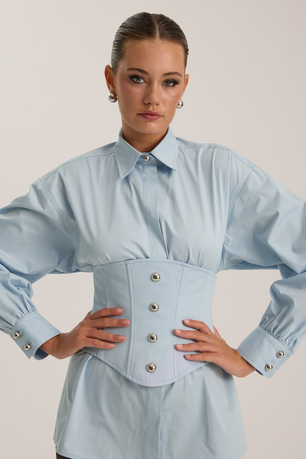 The Structure Shirt Blue