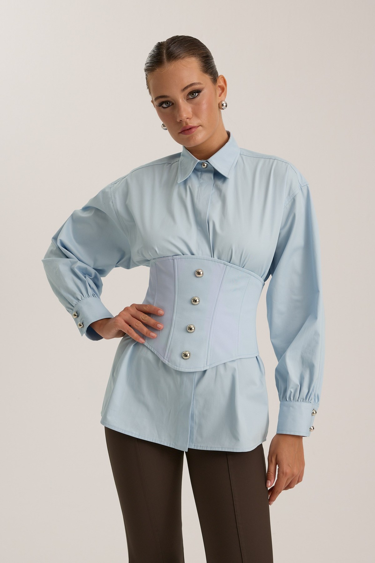 The Structure Shirt Blue