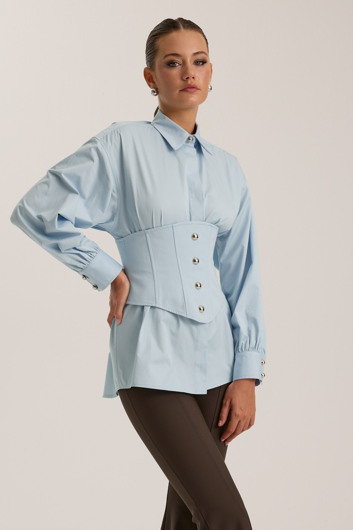 The Structure Shirt Blue