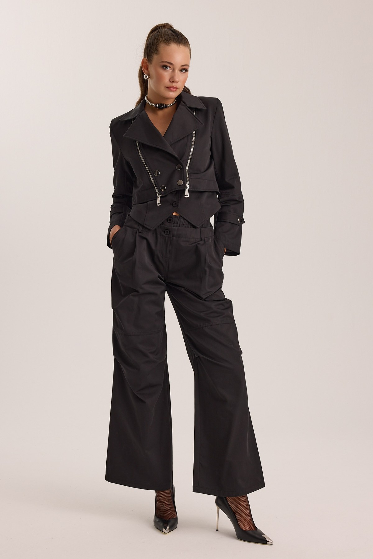 The Wolume Pant Black