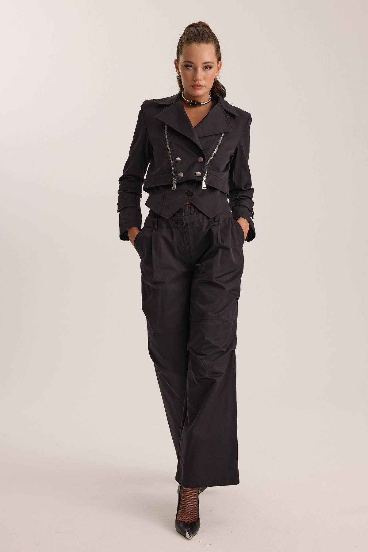 The Wolume Pant Black