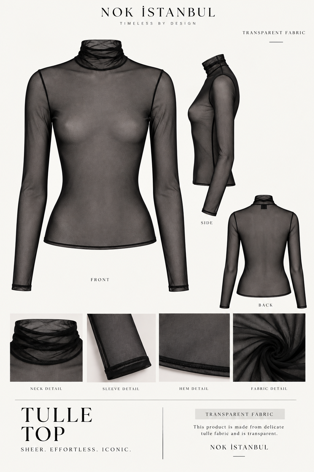 The Whisper Blouse Black