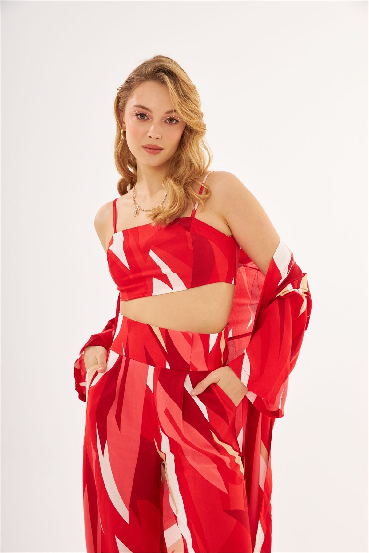 Üçlü Kimono Takım