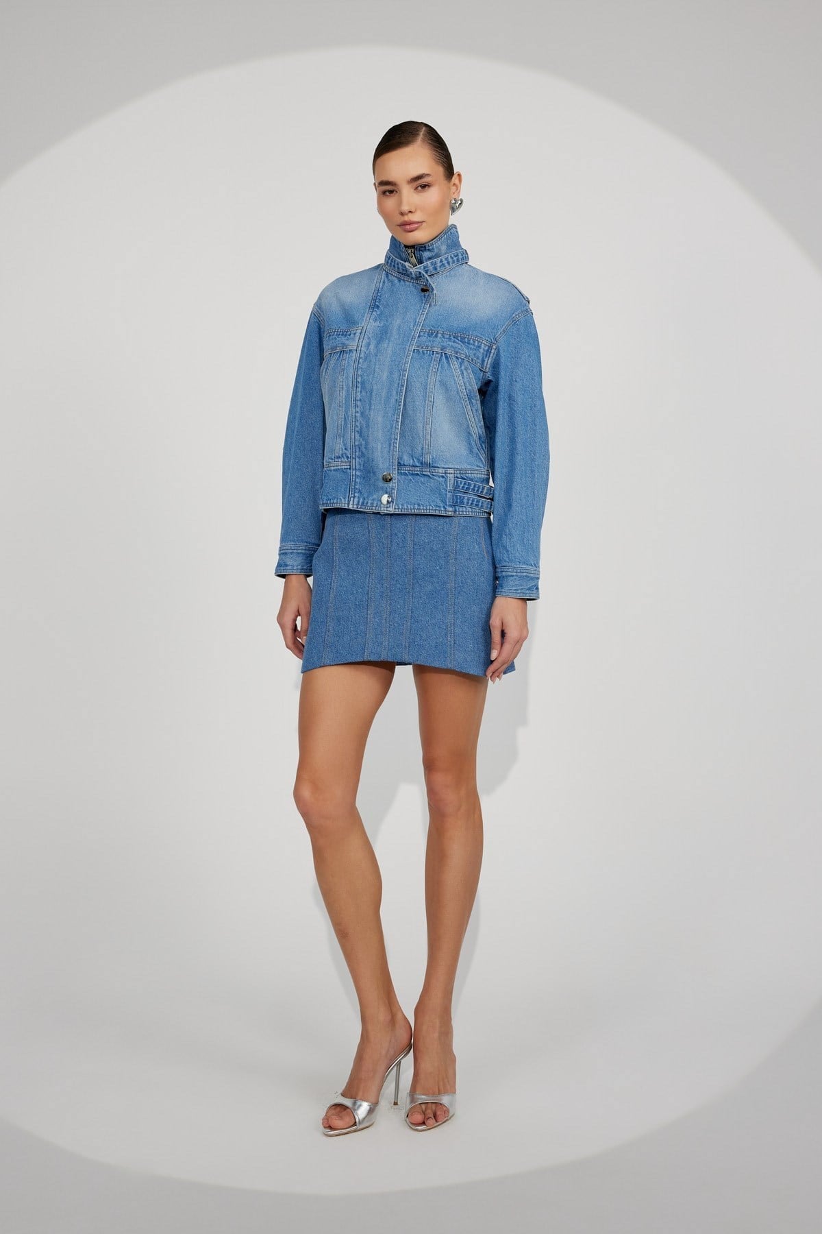 Urban Core Denim Jacket Blue
