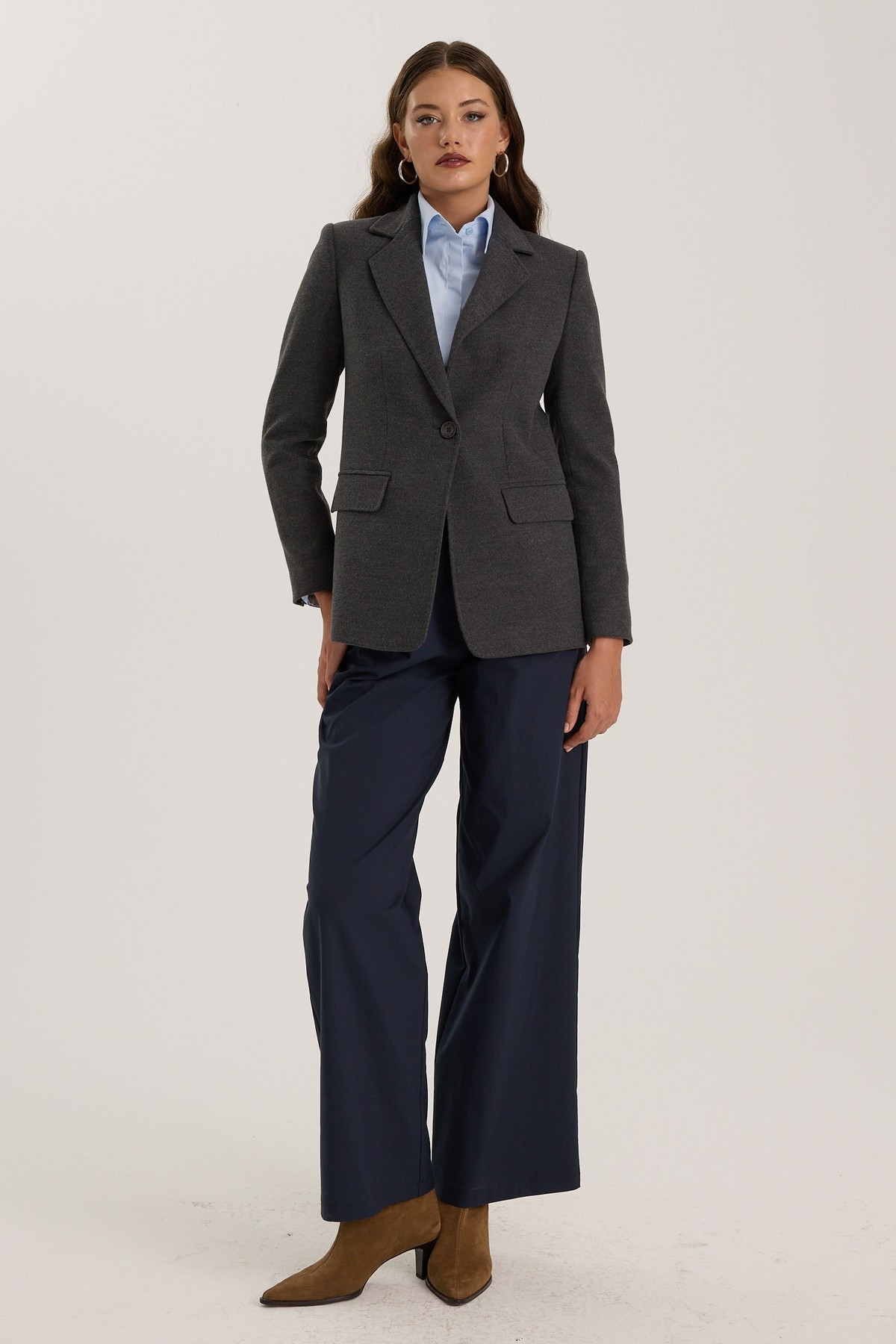 Winter Poise Coat Antrasit