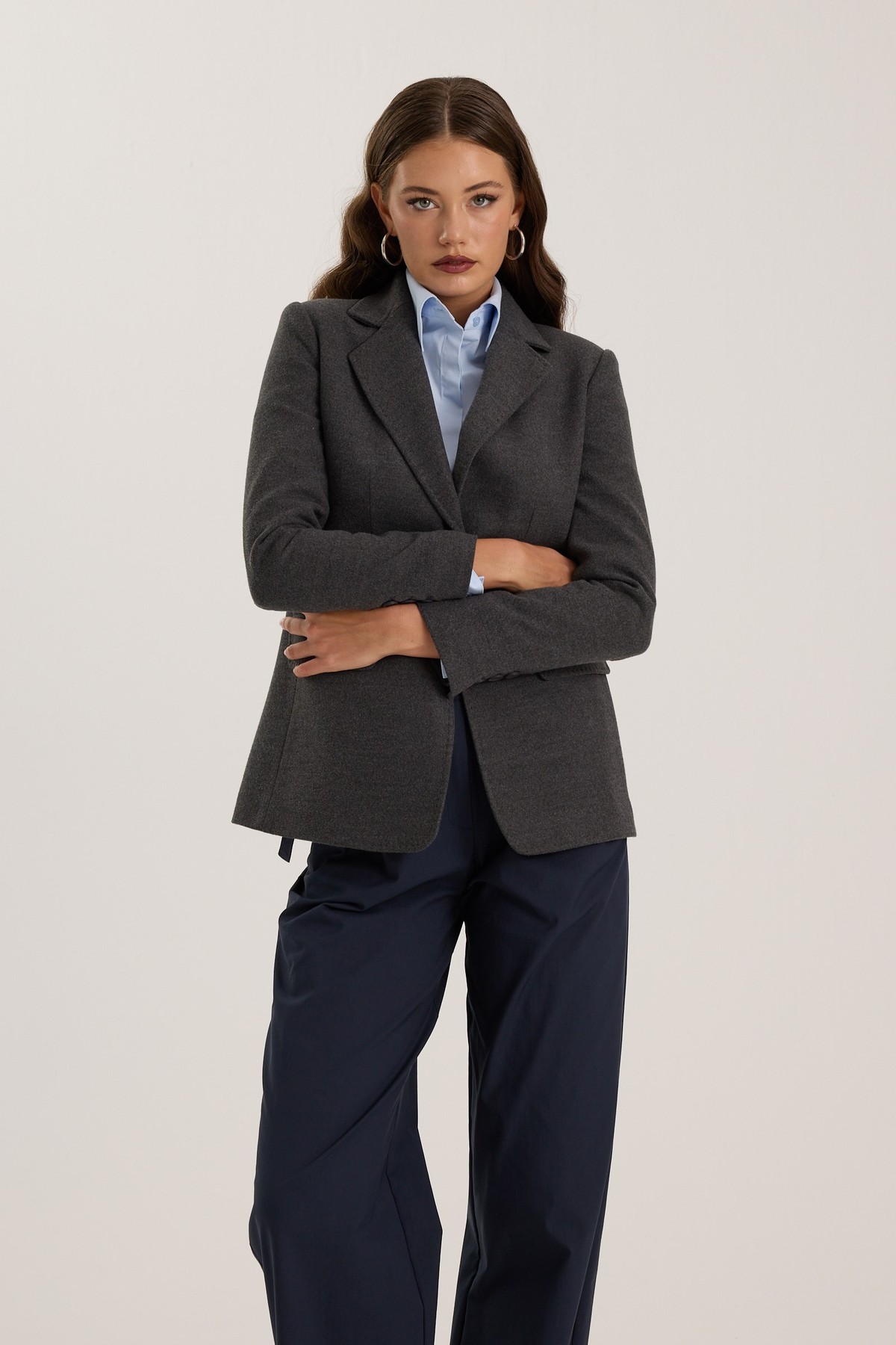 Winter Poise Coat Antrasit